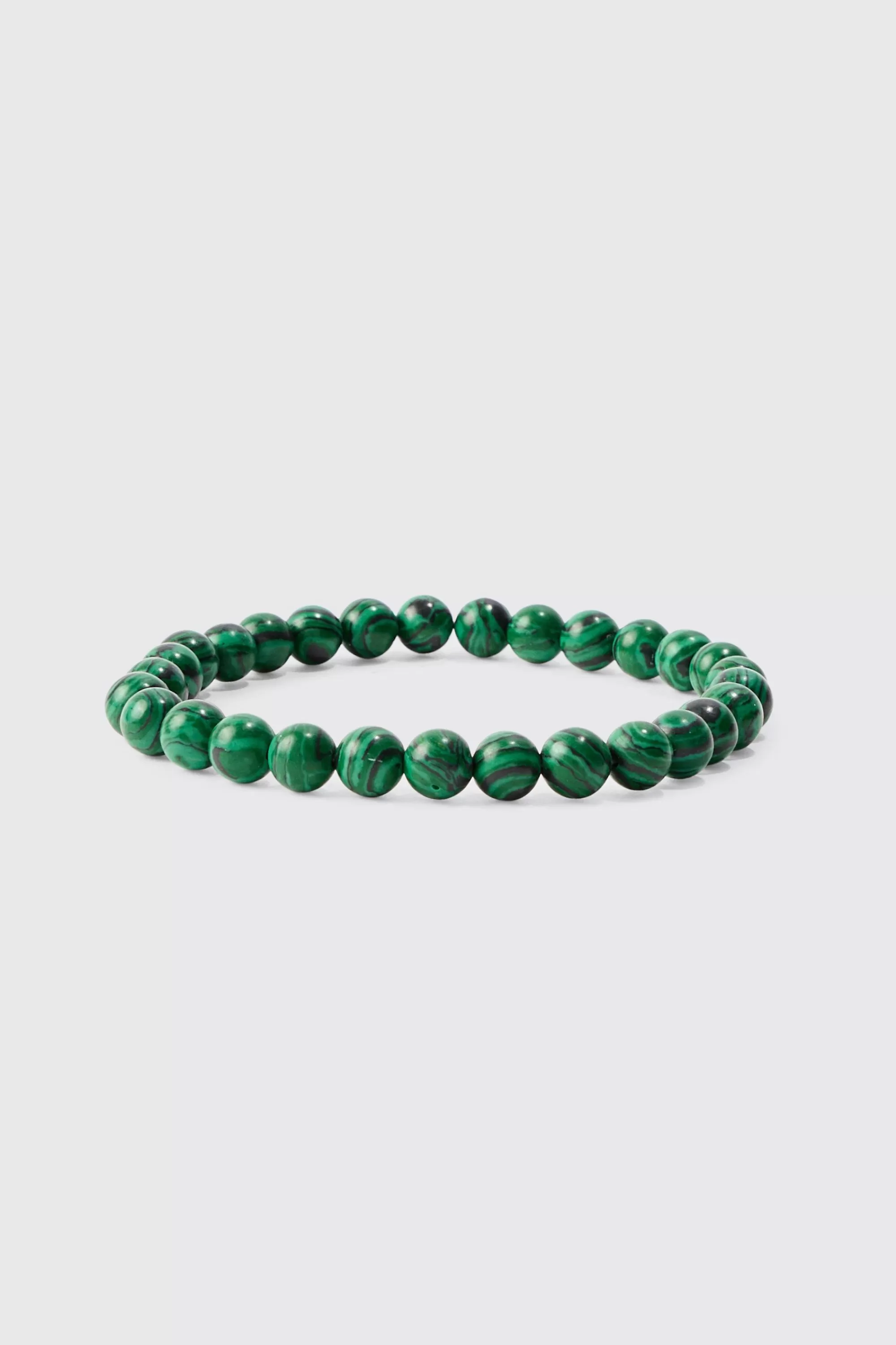 boohooMAN 3 Pack Bead And Chain Bracelets | UK