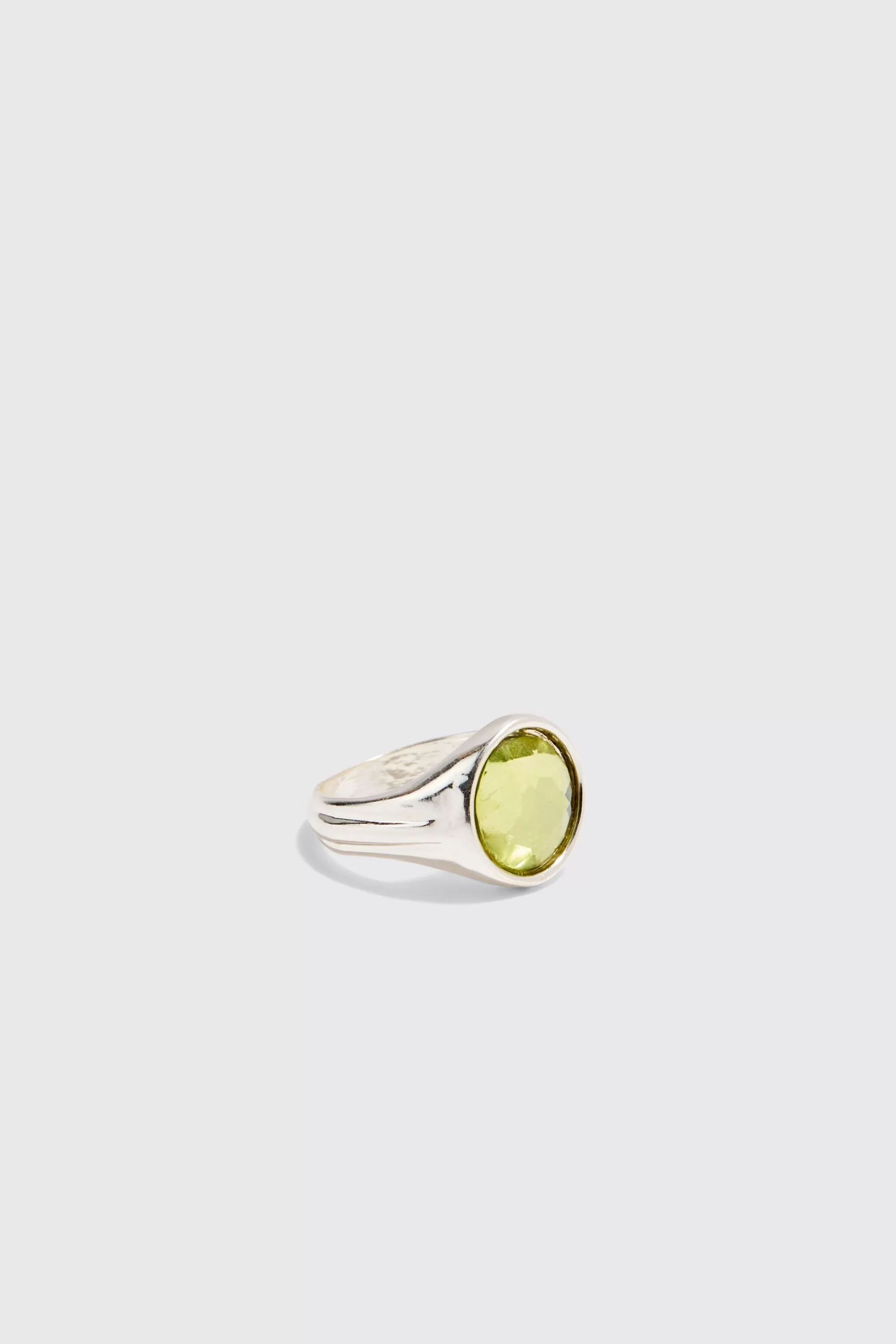 boohooMAN 3 Pack Gem And Graphic Rings In | UK