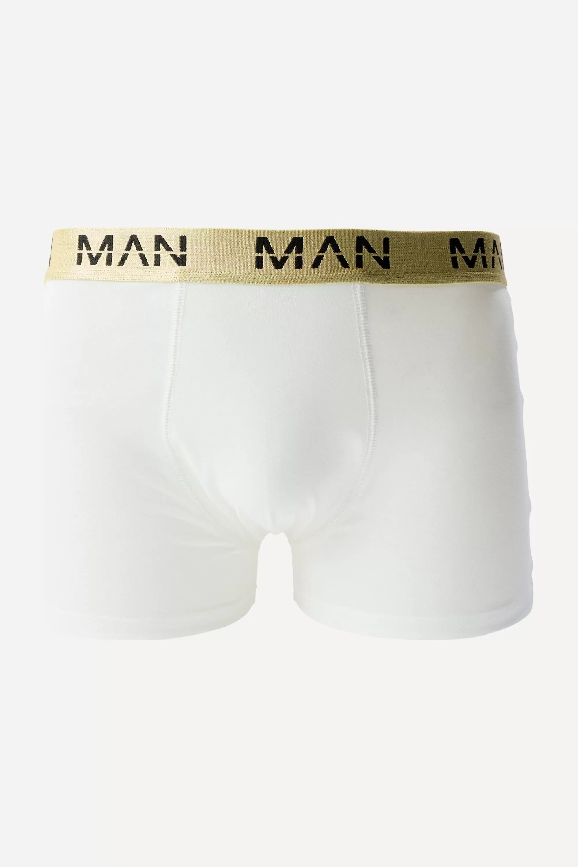 boohooMAN 5 Pack Gold Man Dash Boxers In | UK