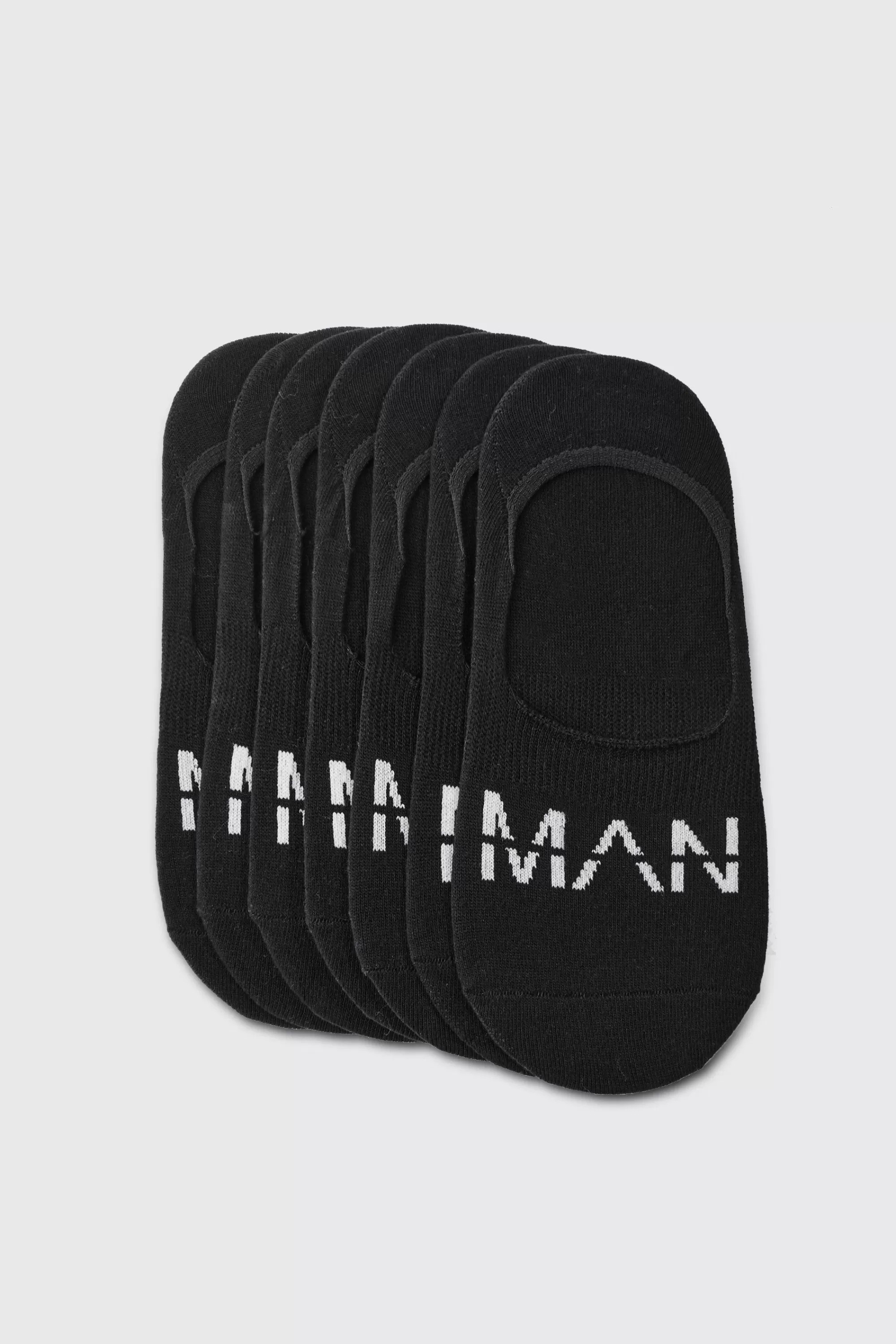 boohooMAN 7 Pack Man Invisible Socks | UK