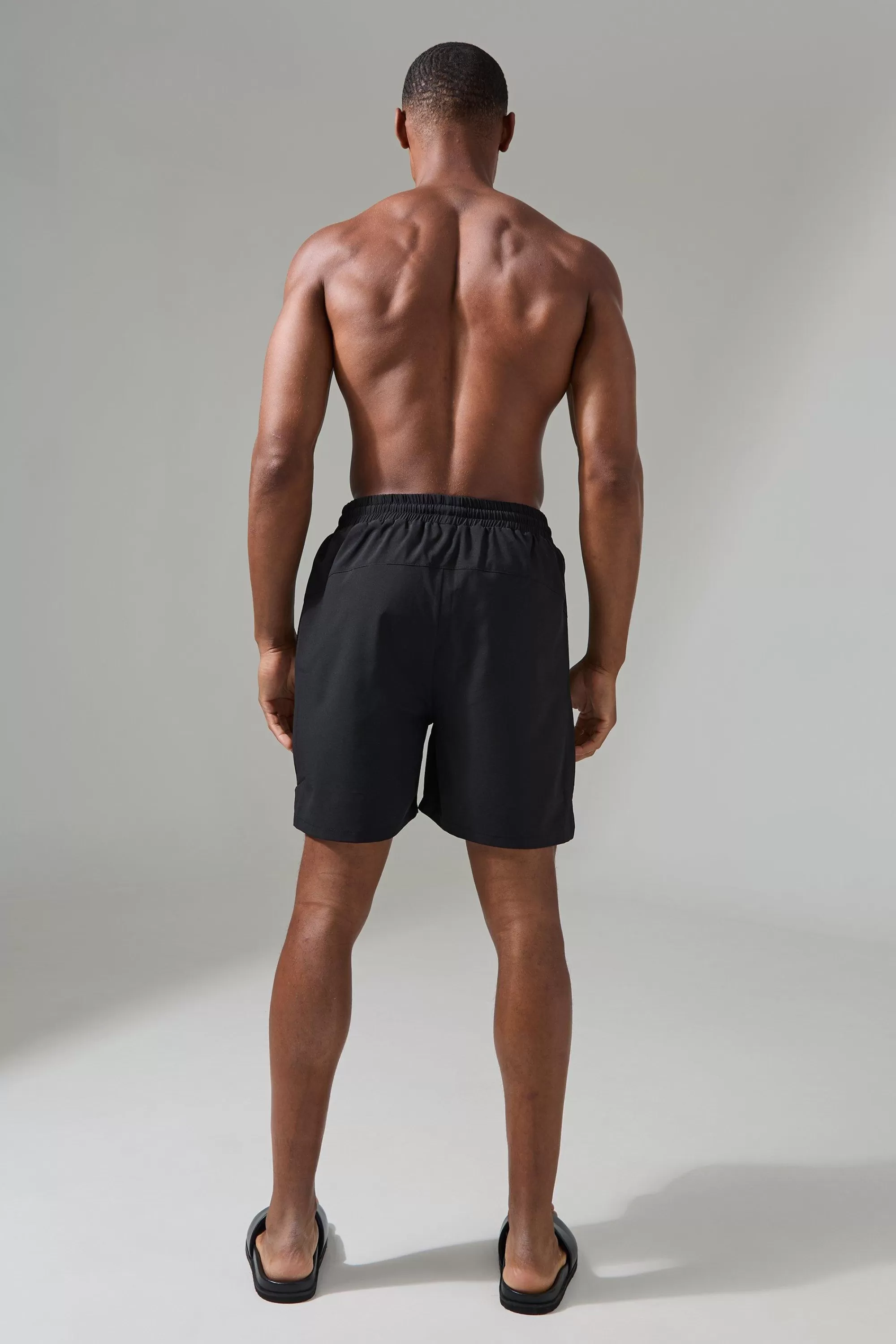 boohooMAN Active Training Dept.5inch Hybrid Regular Fit Swim Shorts | UK