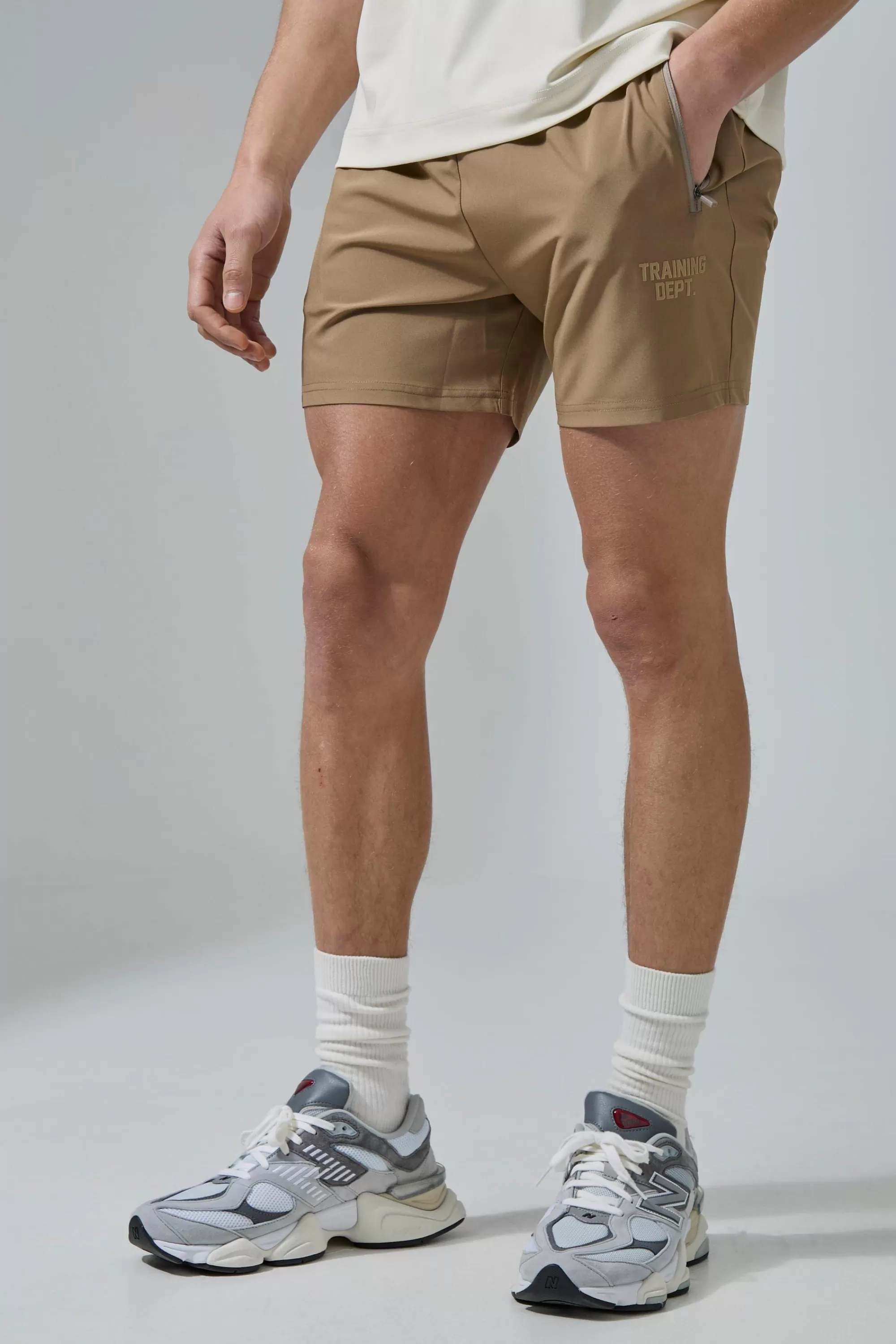 boohooMAN Active Training Dept Regular Fit 5inch Short | UK