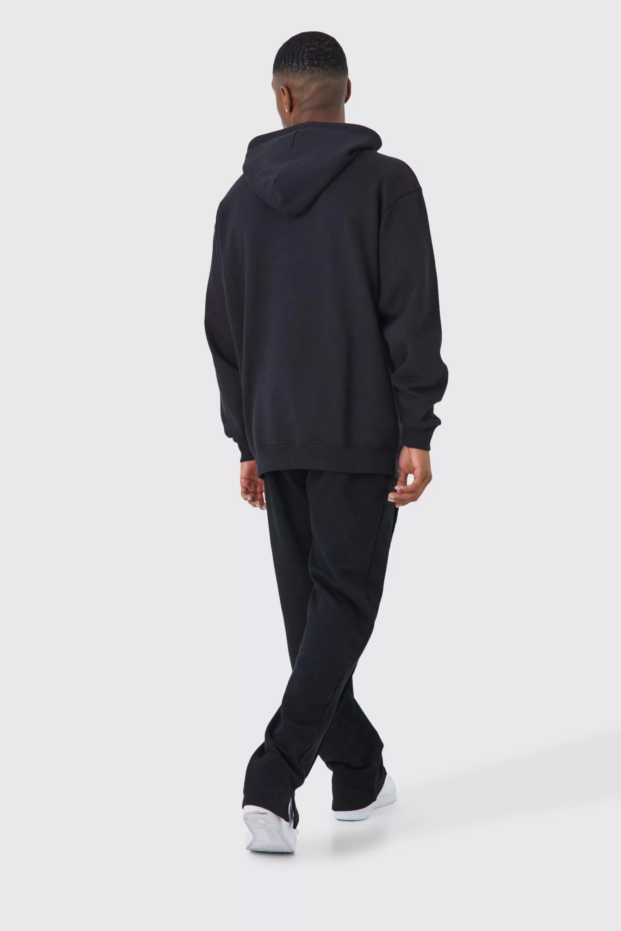 boohooMAN Basic Oversized Over The Head Hoodie | UK