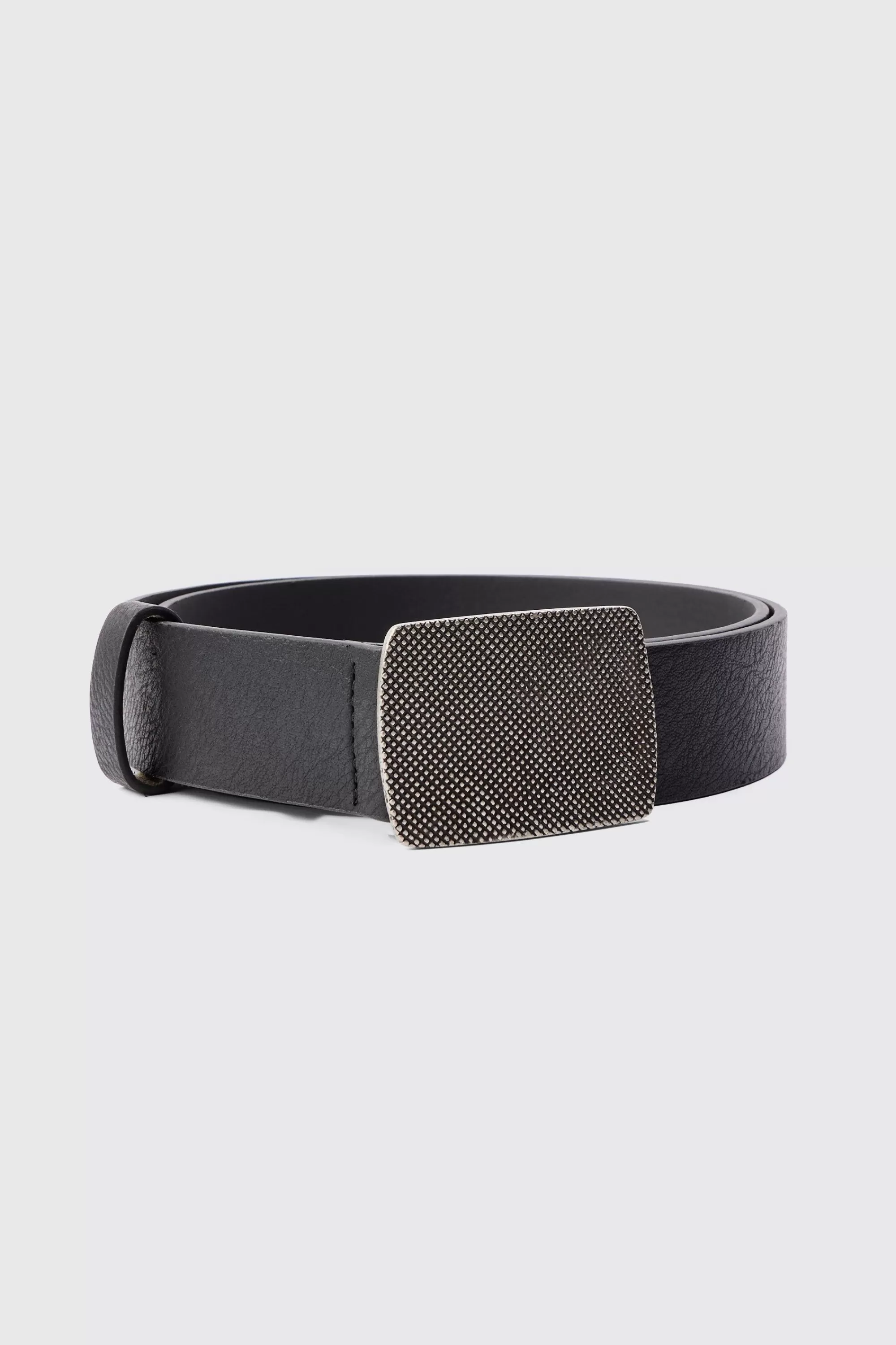 boohooMAN Buckle Detail Belt | UK
