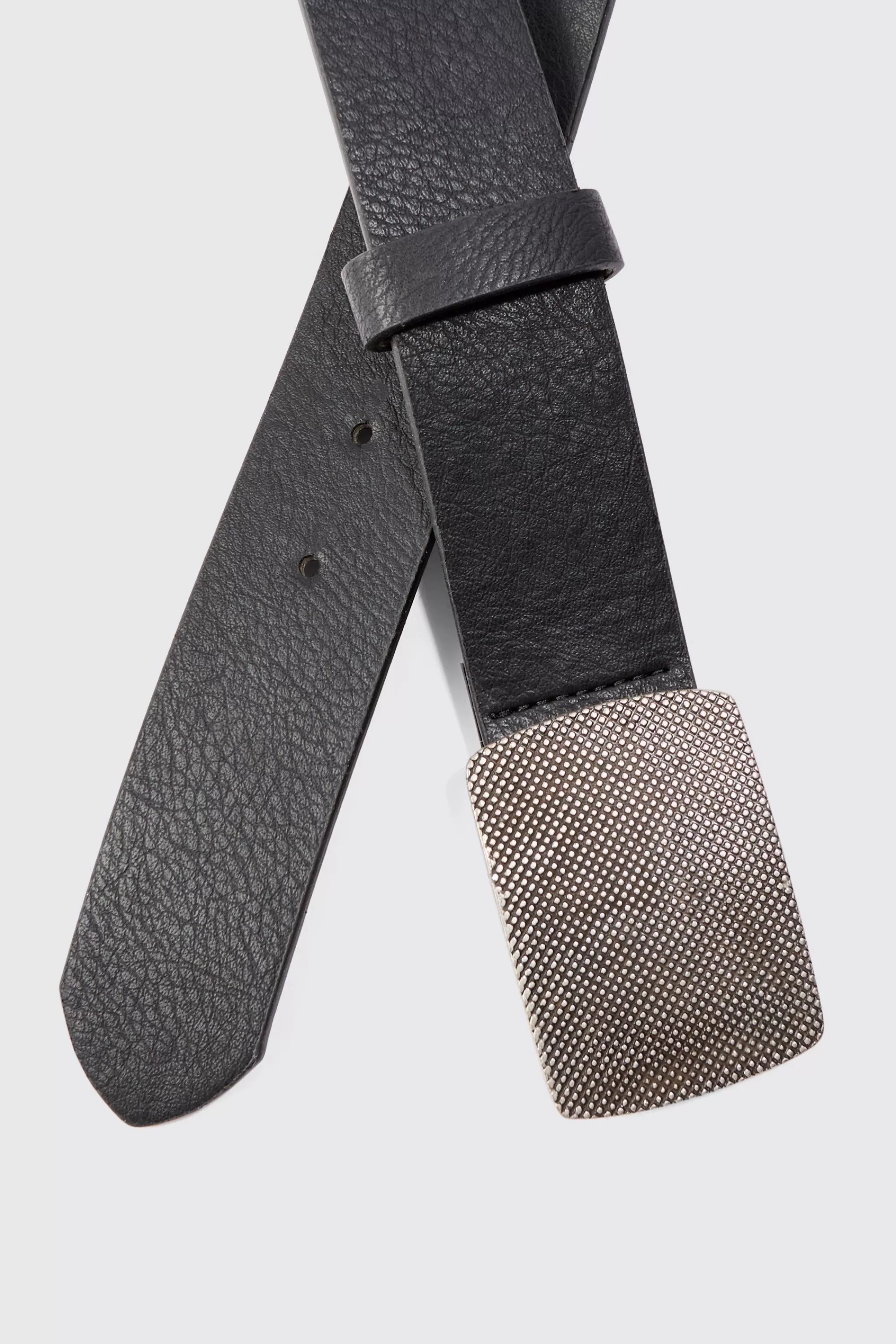 boohooMAN Buckle Detail Belt | UK