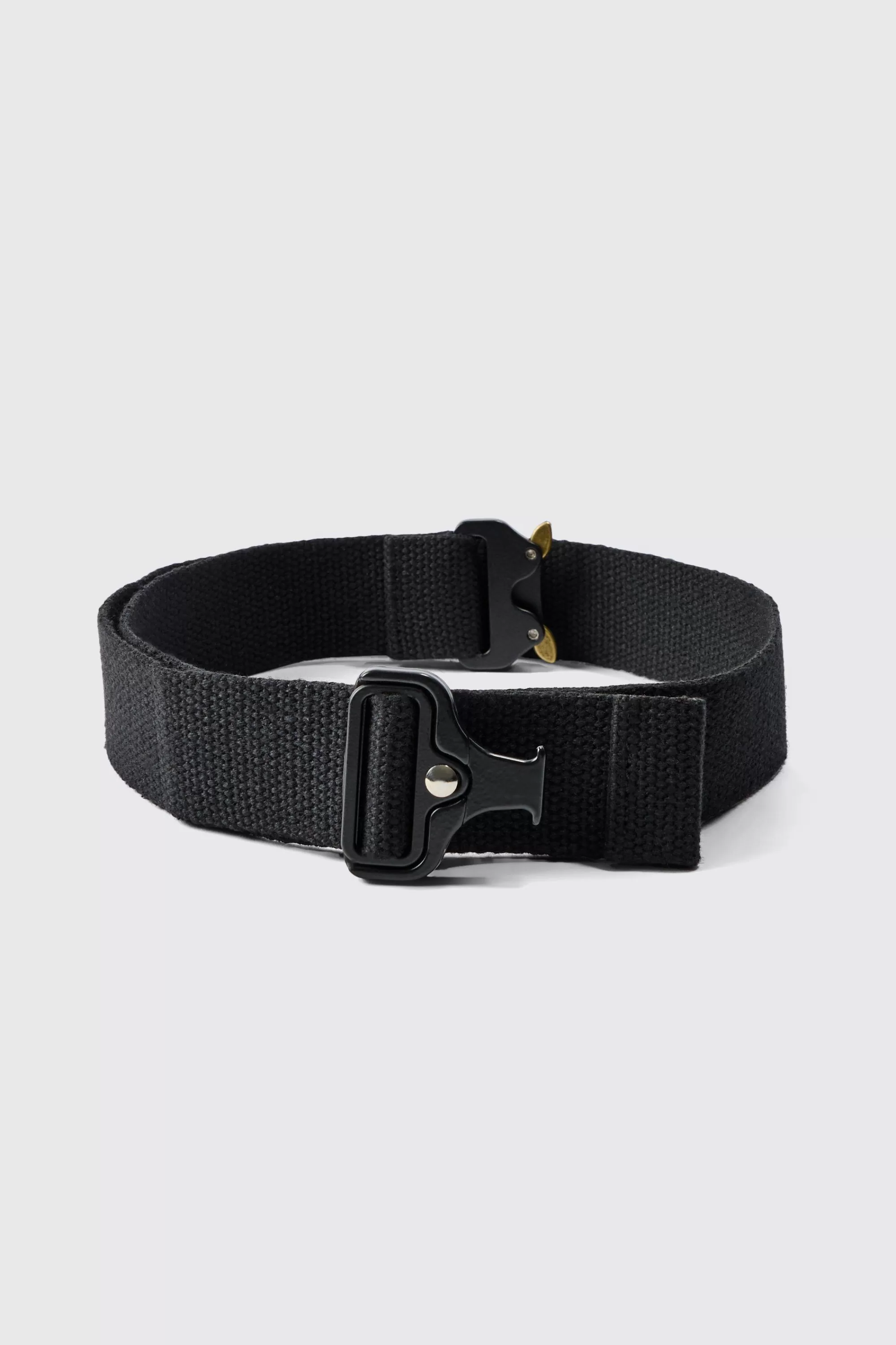boohooMAN Buckle Detail Belt In | UK