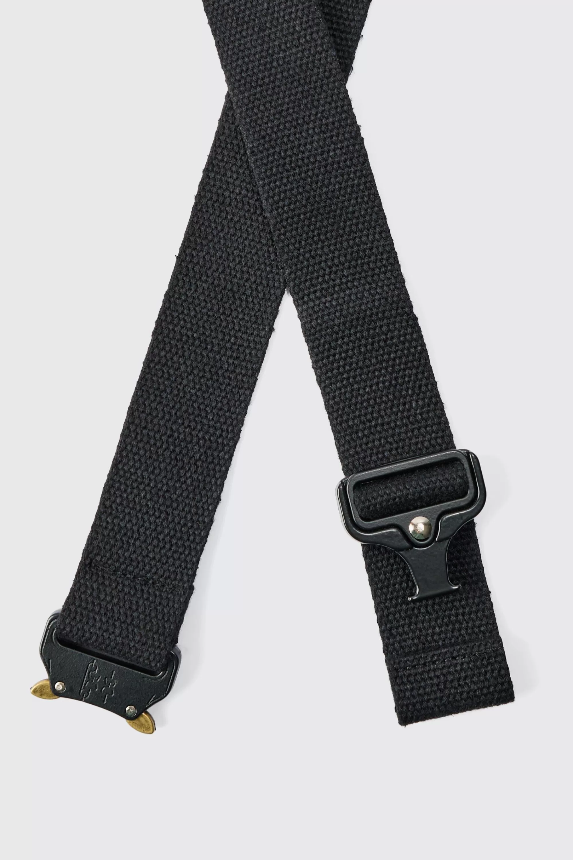 boohooMAN Buckle Detail Belt In | UK