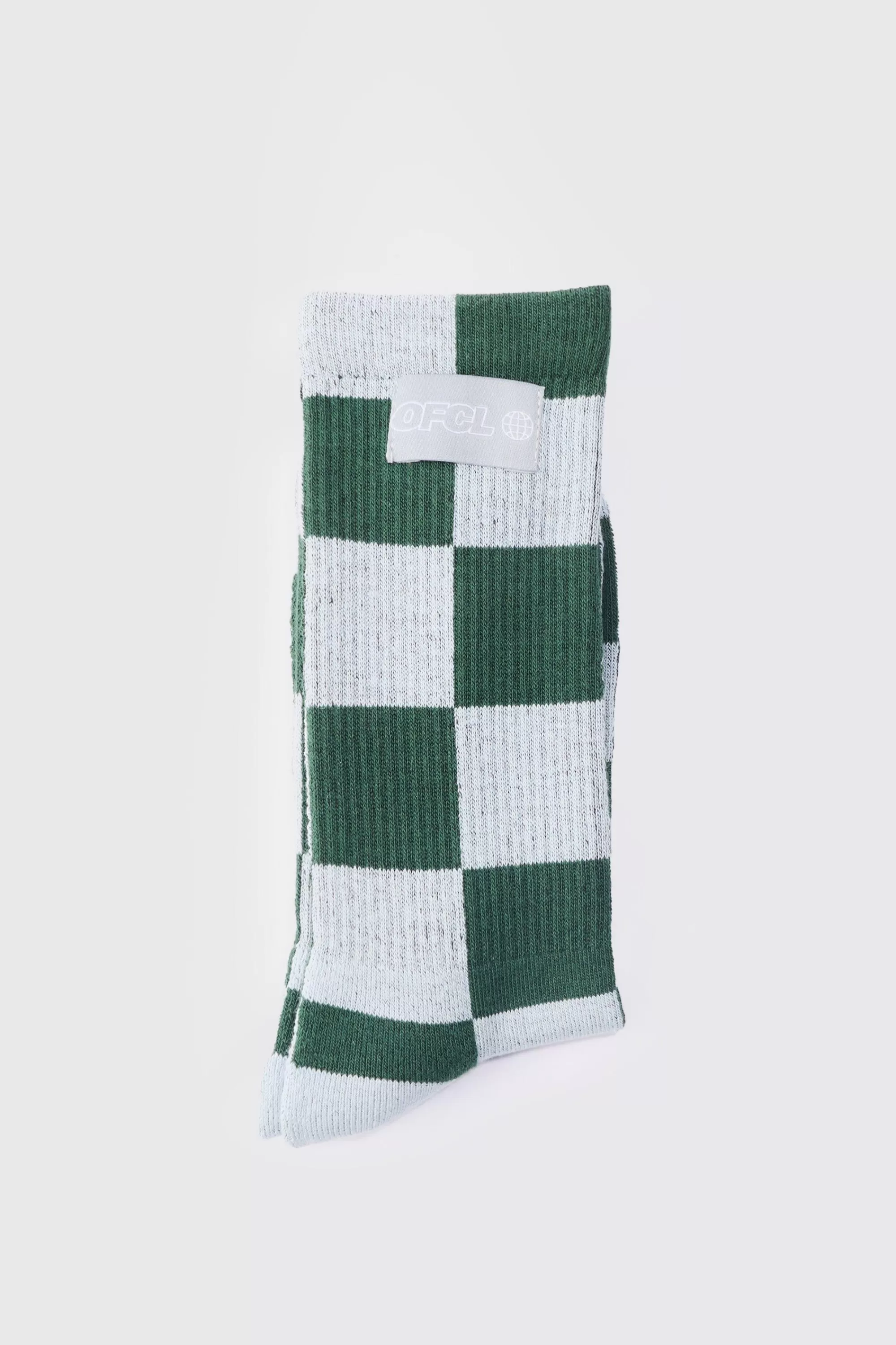 boohooMAN Checkerboard Socks In | UK