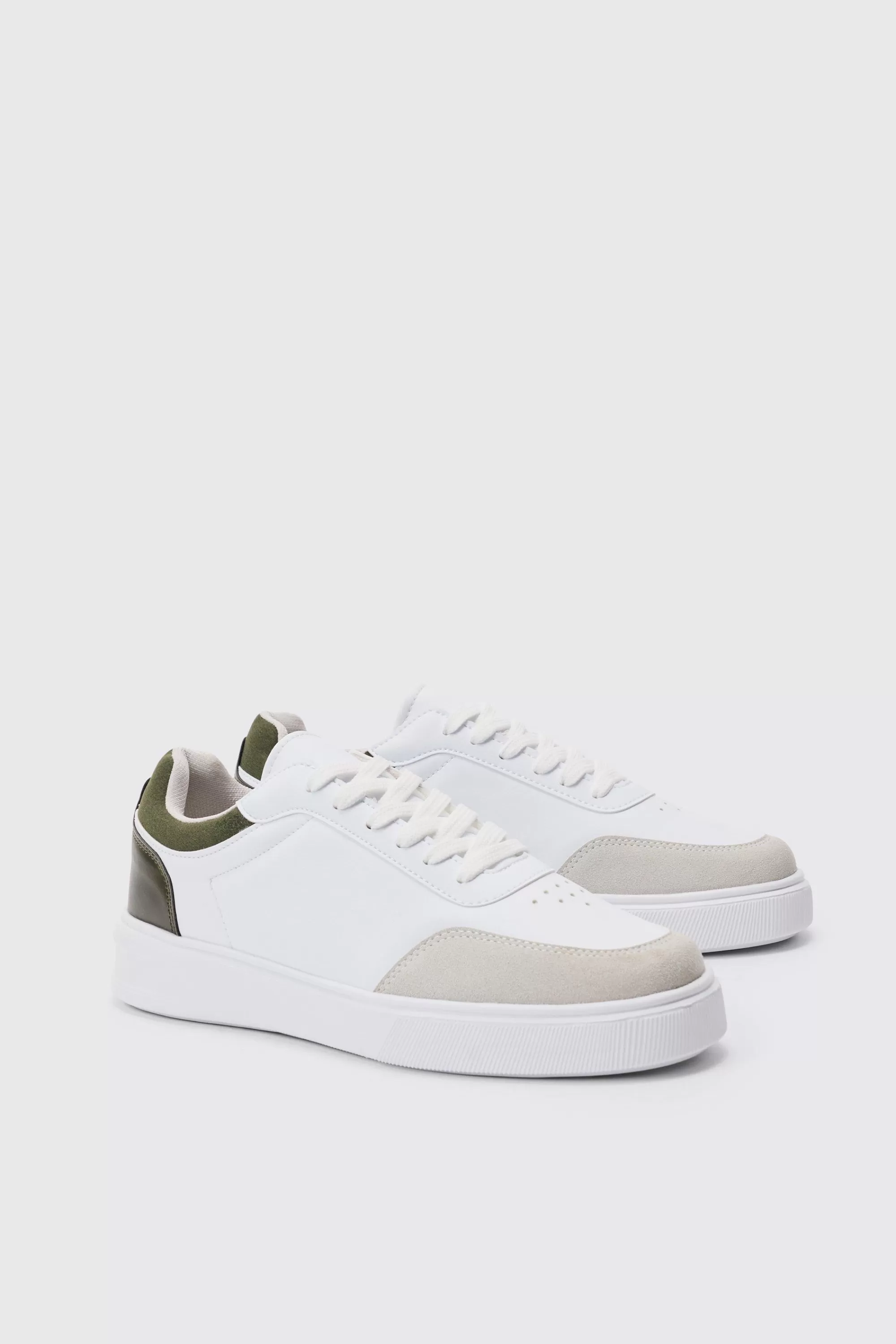 boohooMAN Chunky Sole Trainer In | UK