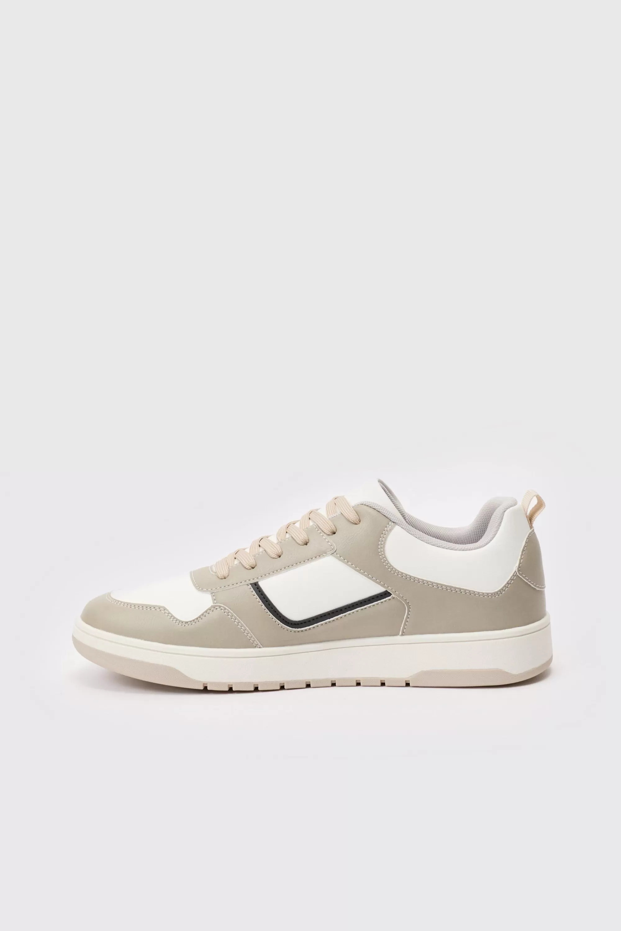 boohooMAN Contrast Chunky Trainer In | UK