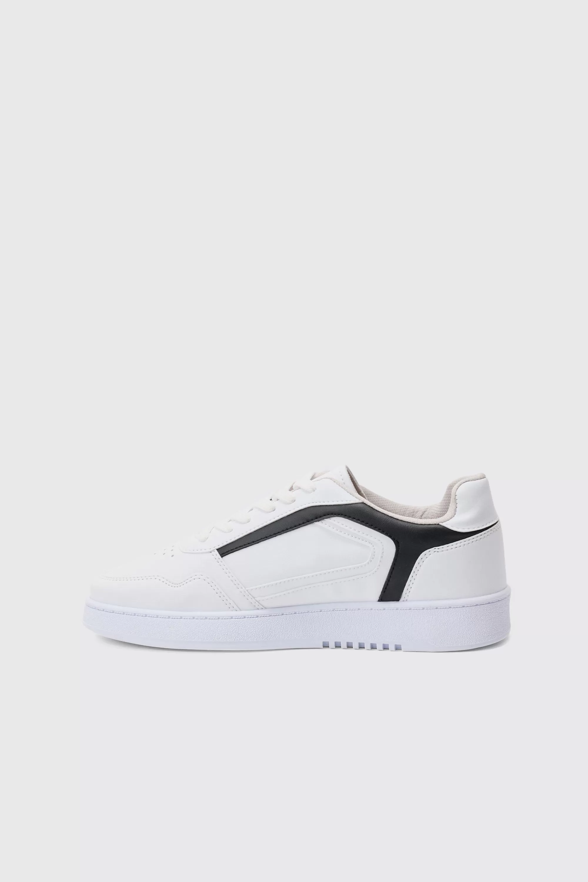 boohooMAN Contrast Panel Chunky Trainers In | UK