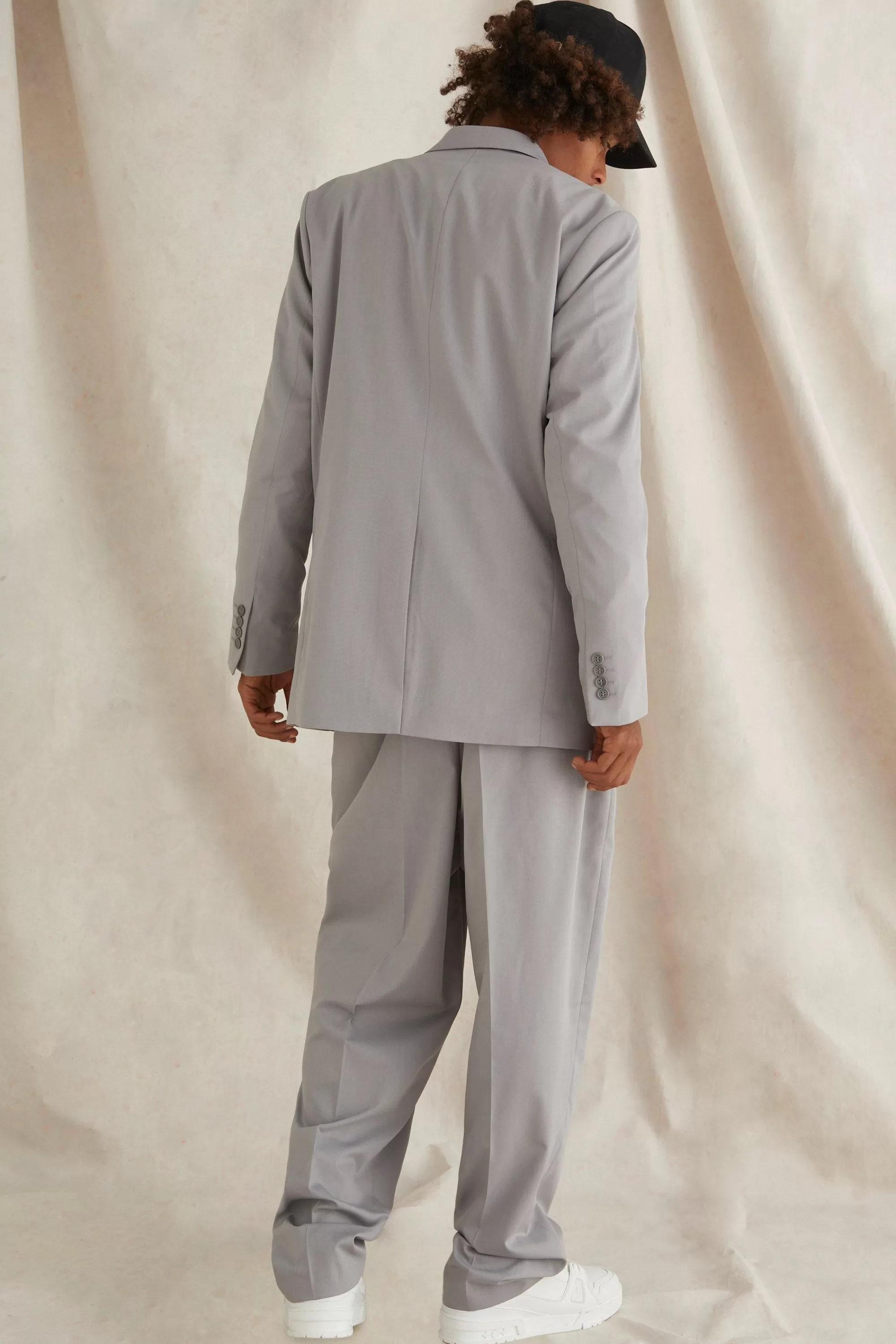 boohooMAN Double Breasted Oversized Blazer | UK