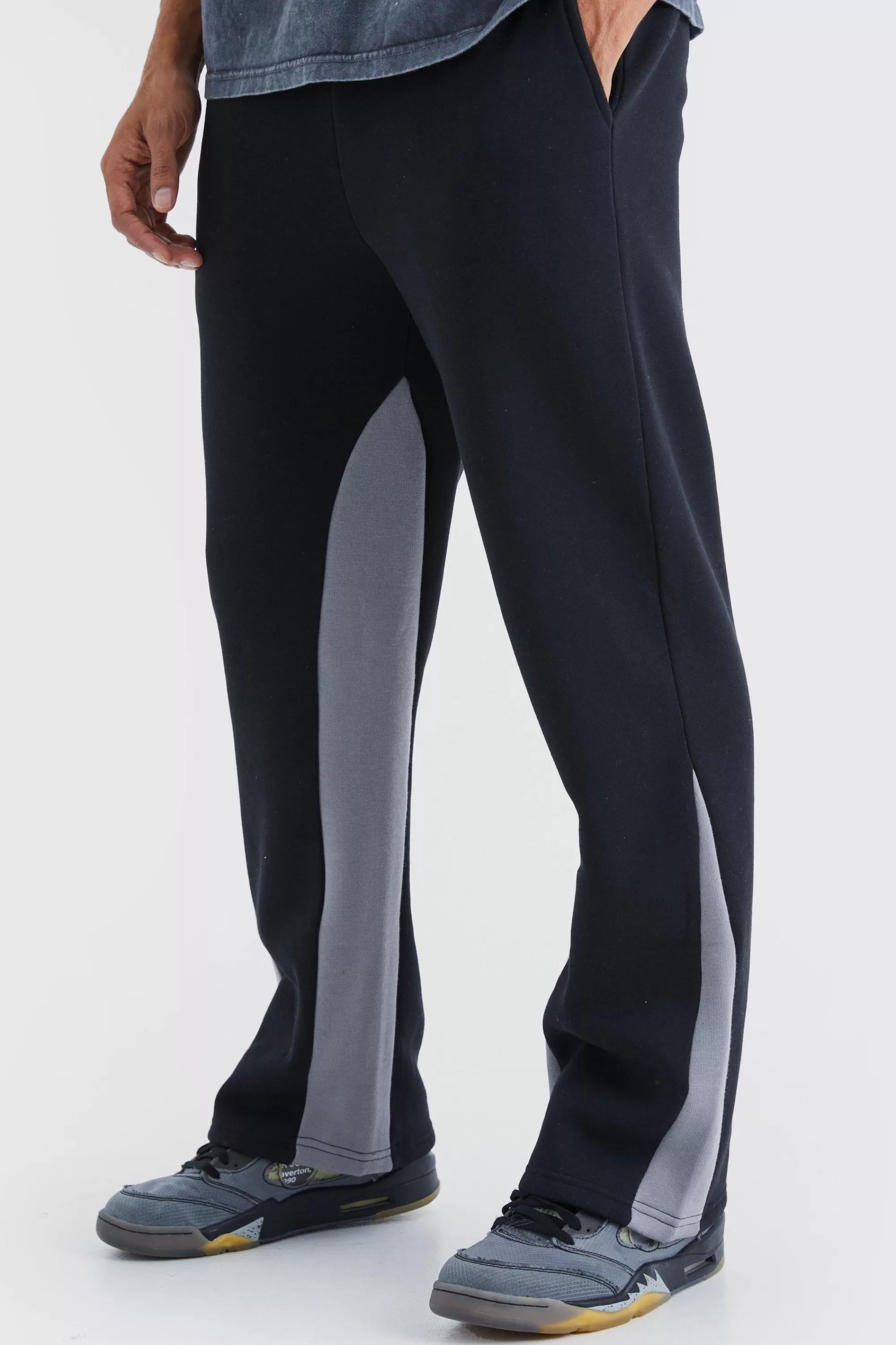 boohooMAN Double Gusset Joggers | UK