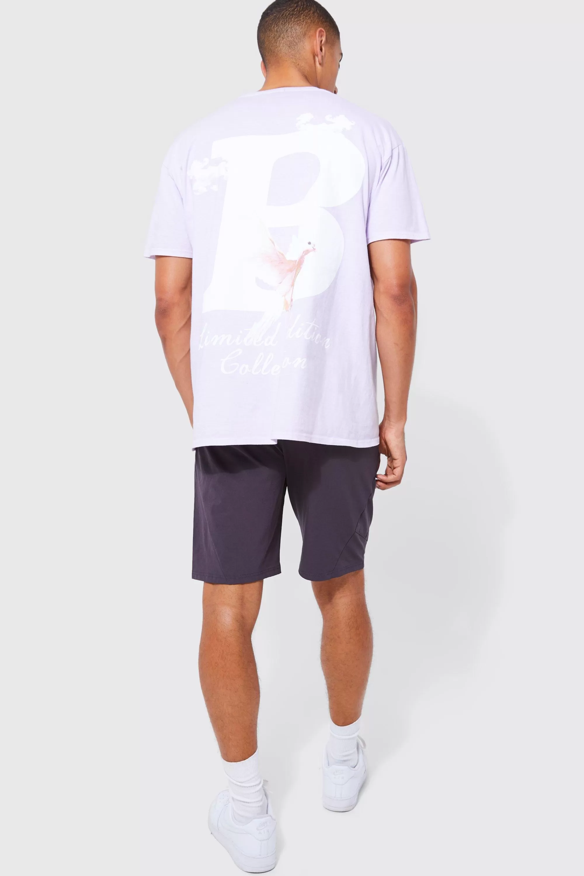 boohooMAN Elasticated Comfort Technical Stretch Short | UK