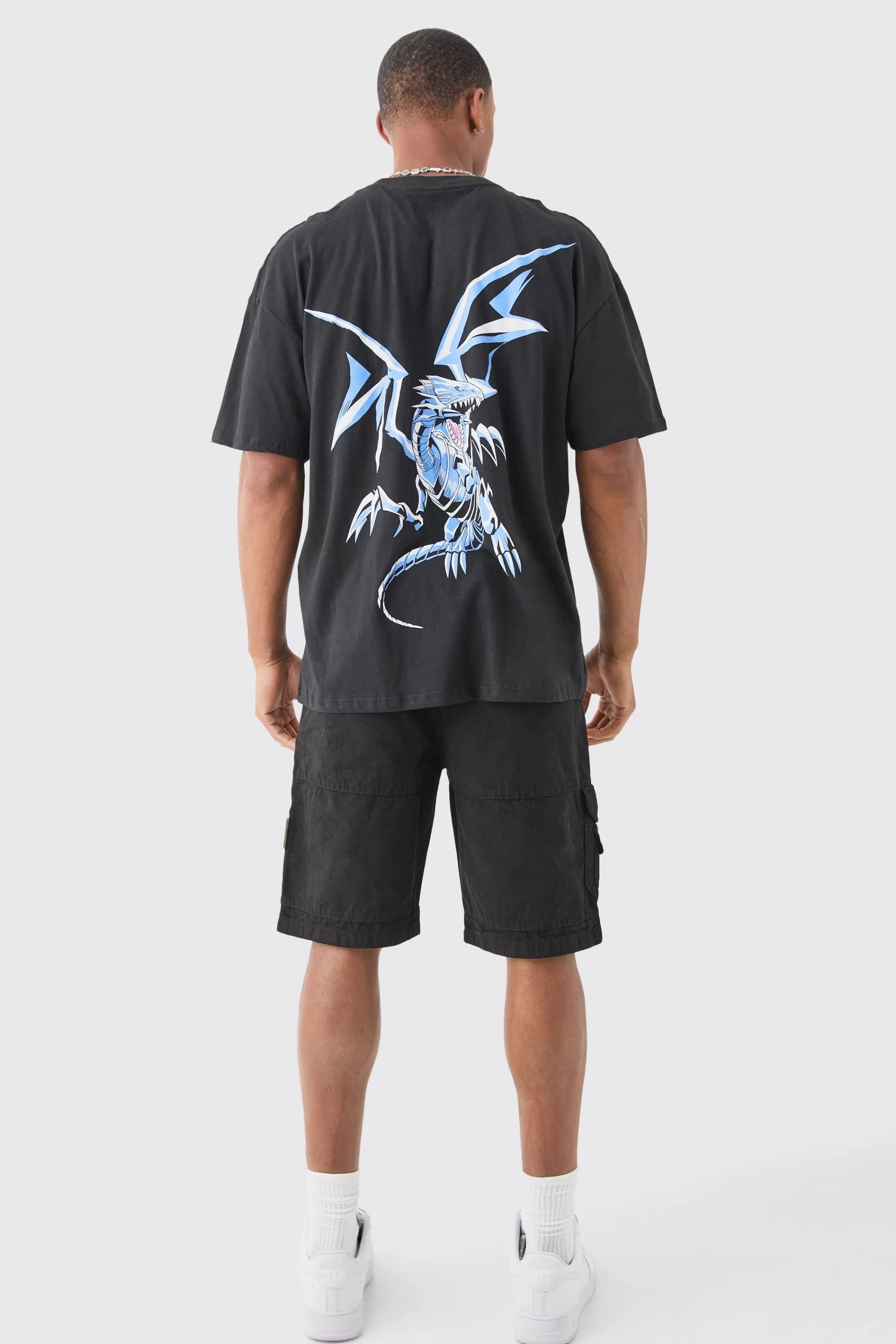 boohooMAN Elasticated Waist Ripstop Bungee Cargo Short | UK