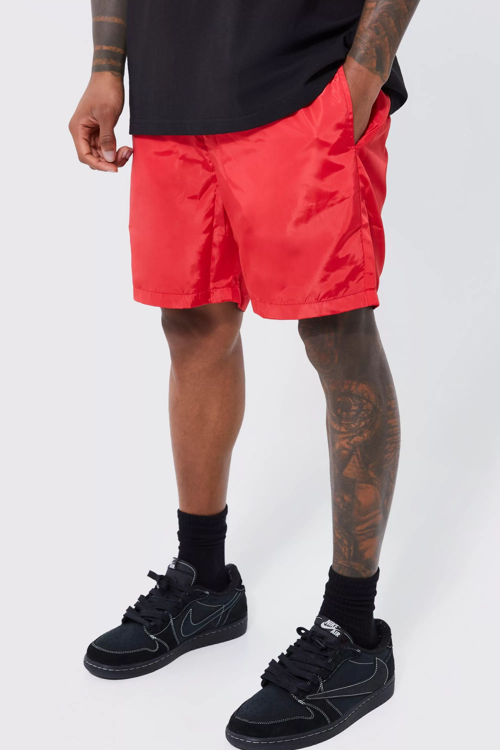 boohooMAN Elasticated Waist Toggle Short | UK