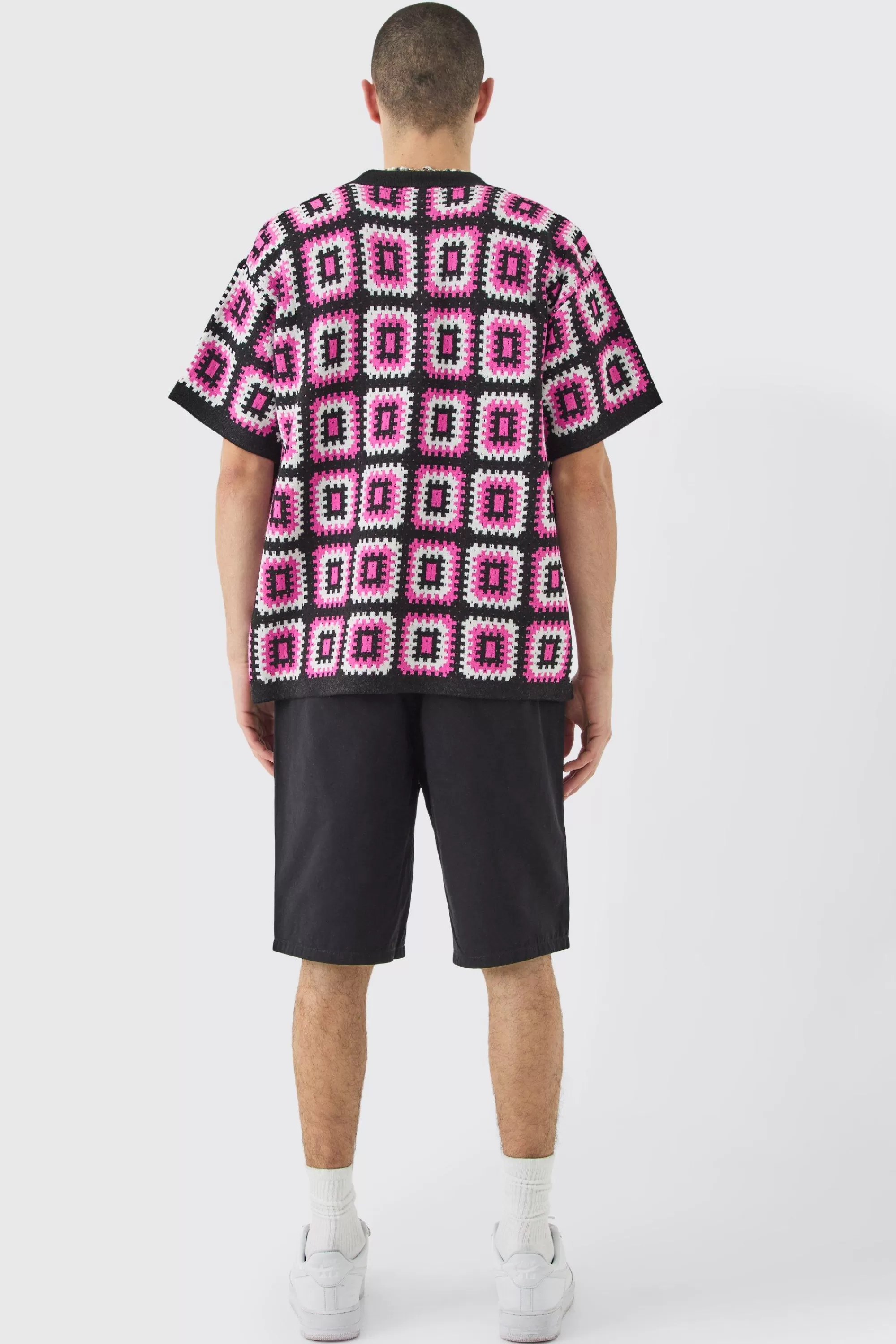 boohooMAN Fixed Waist Relaxed Fit Shorts | UK