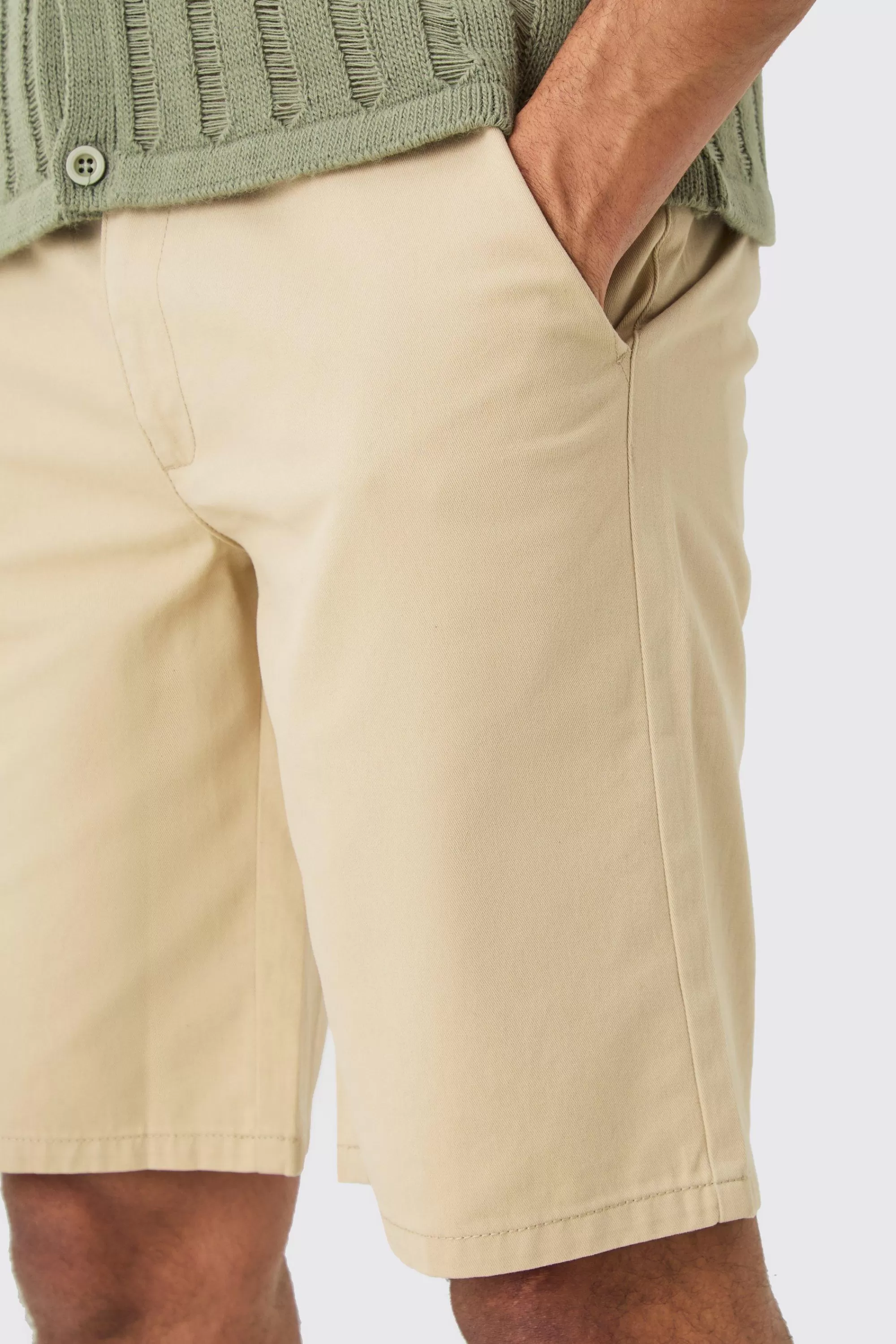 boohooMAN Fixed Waist Relaxed Fit Short Shorts | UK