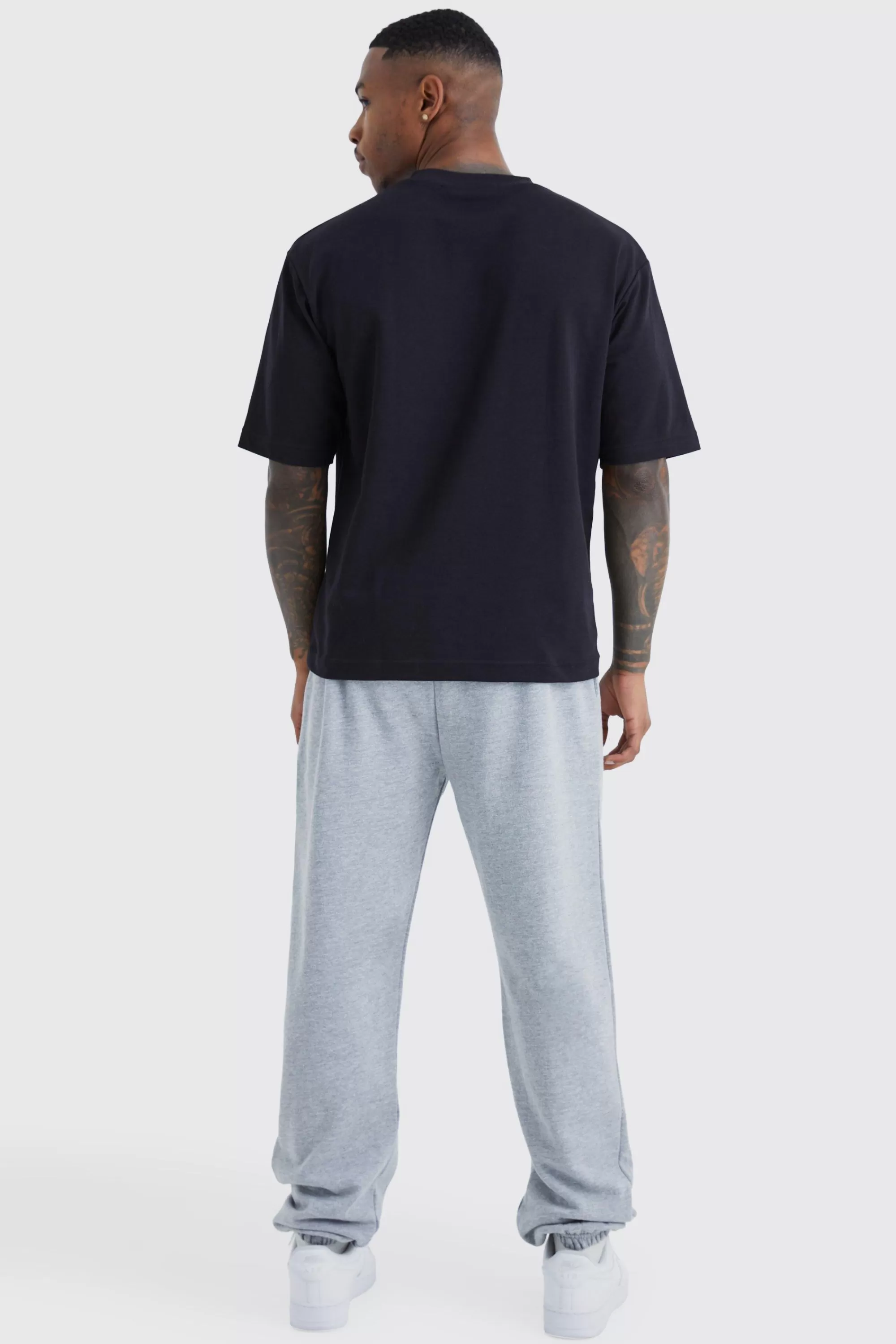 boohooMAN Homme Graphic Jogger | UK