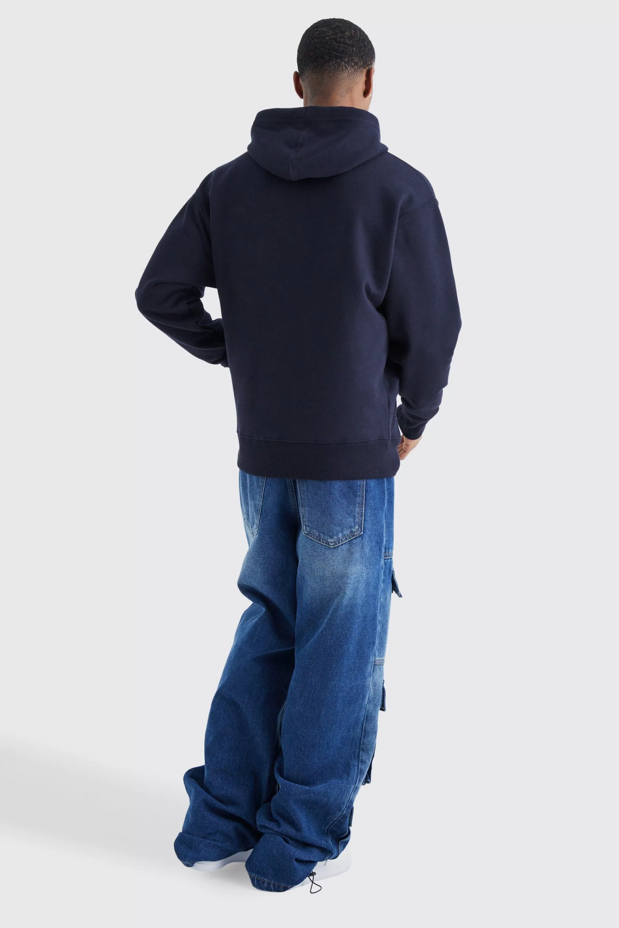 boohooMAN Limited Oversized Heavyweight Hoodie | UK