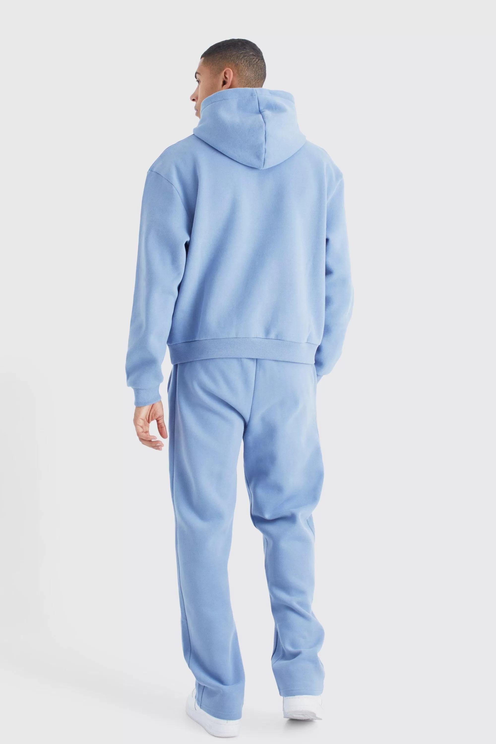 boohooMAN Limited Oversized Hooded Gusset Tracksuit | UK