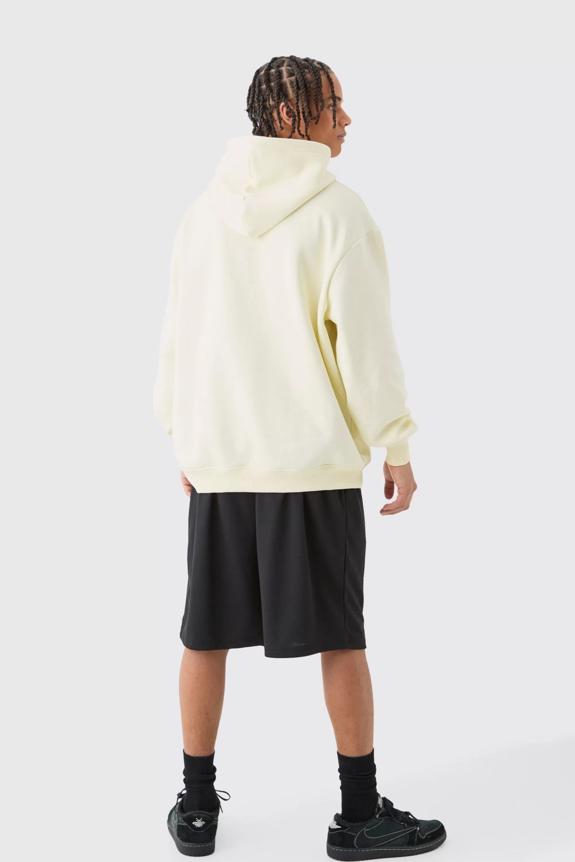 boohooMAN Long Length Limited Basketball Short | UK