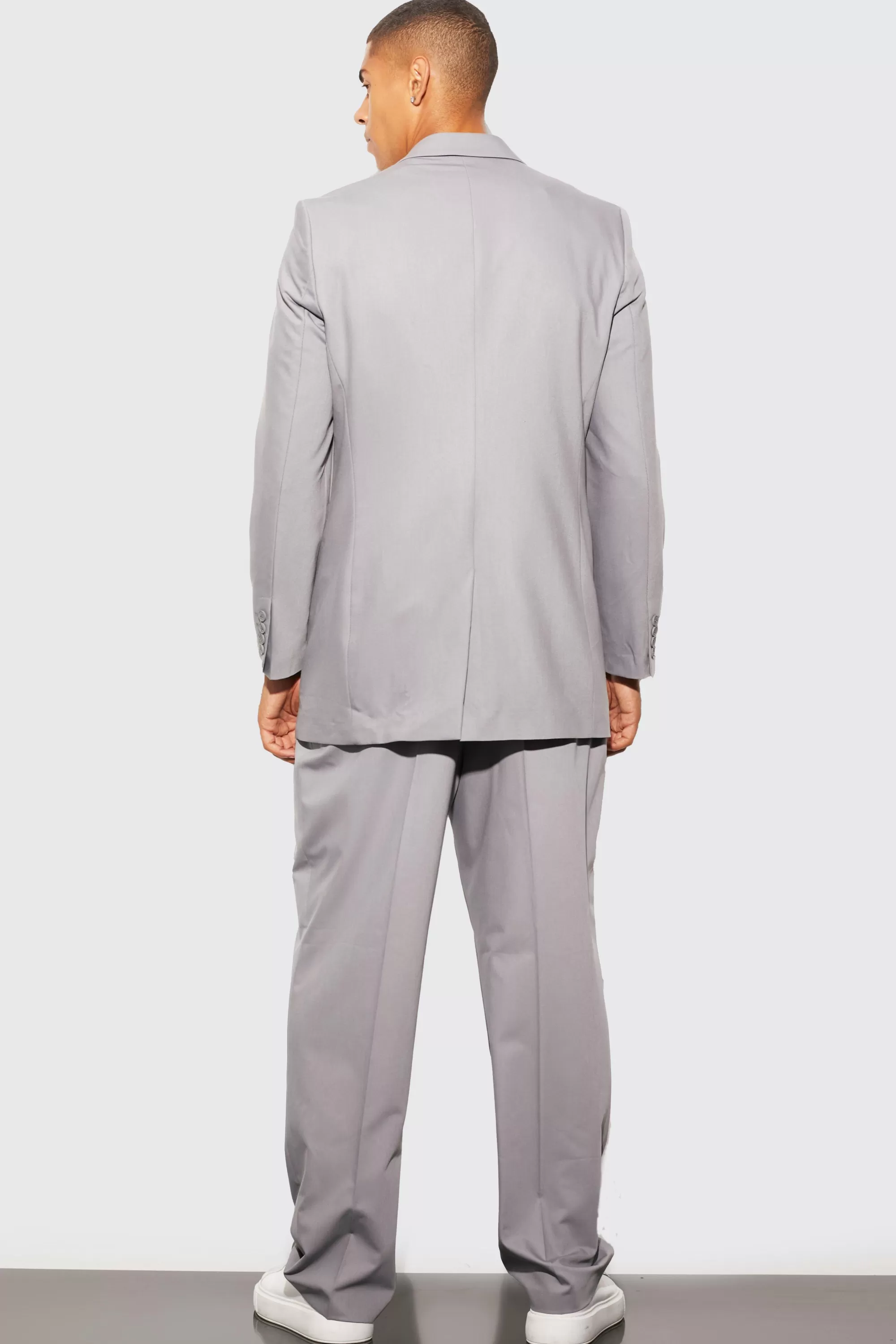 boohooMAN Longline Slim Blazer | UK