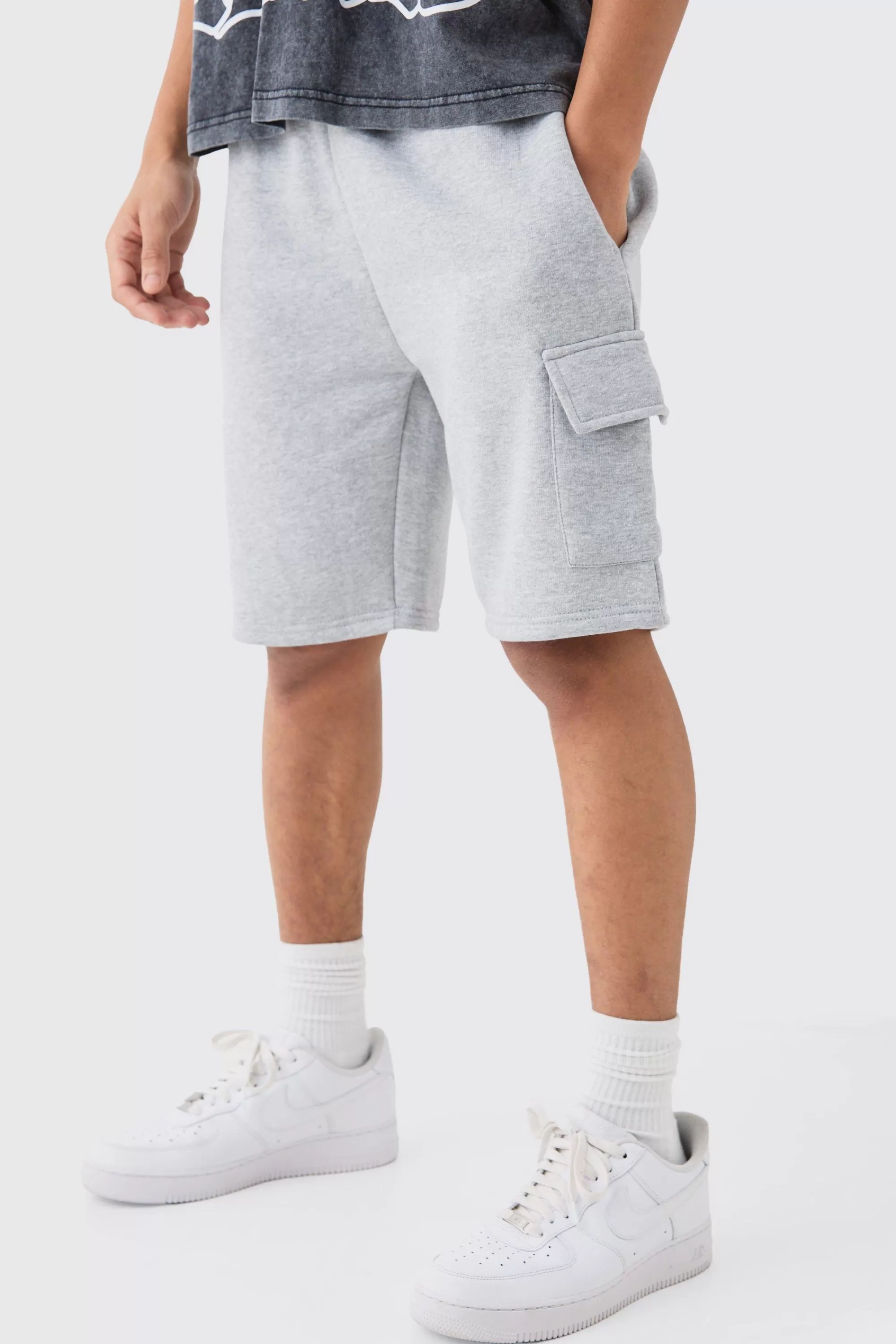 boohooMAN Loose Fit Cargo Short | UK