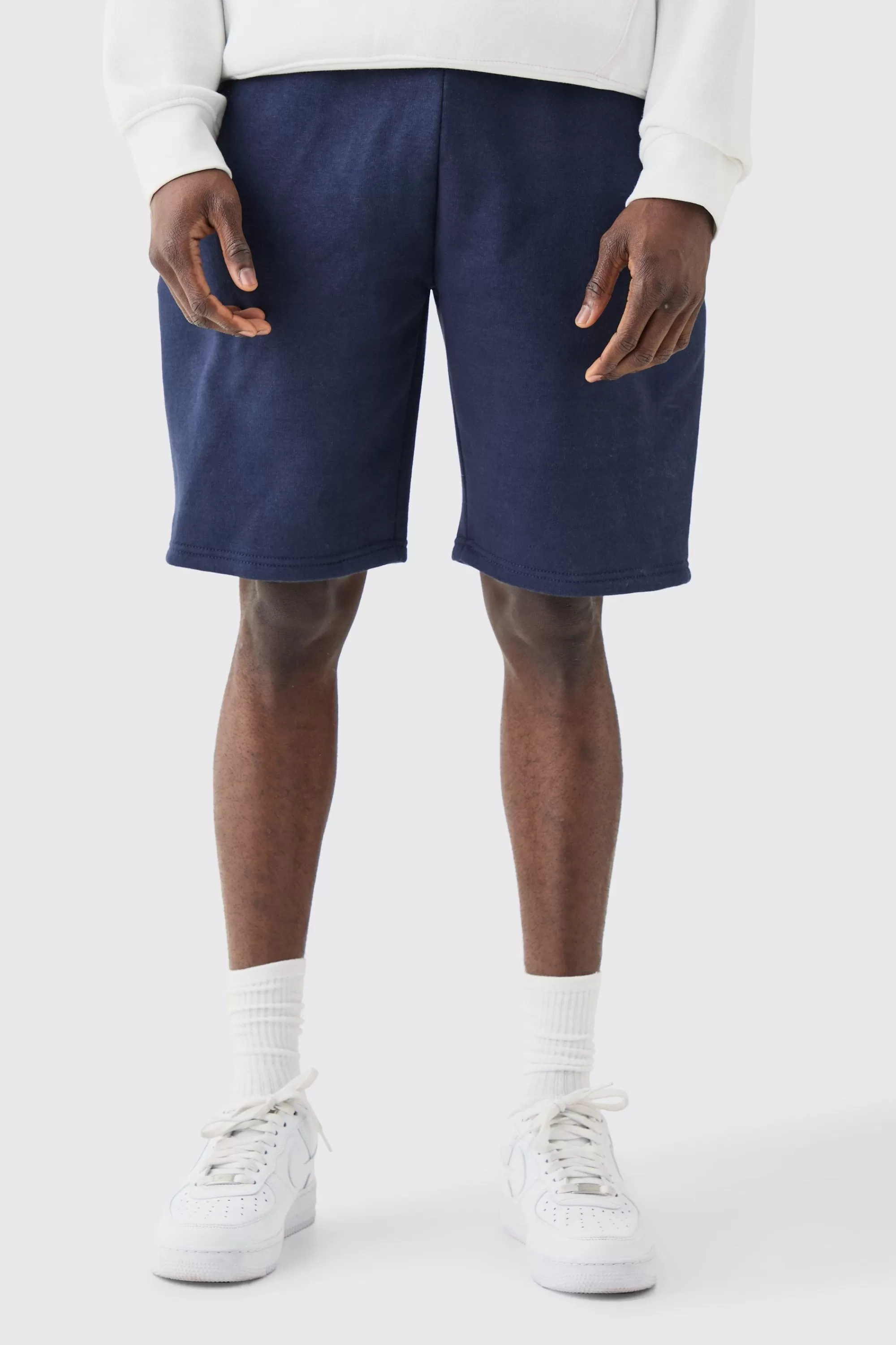boohooMAN Loose Fit Jersey Short | UK