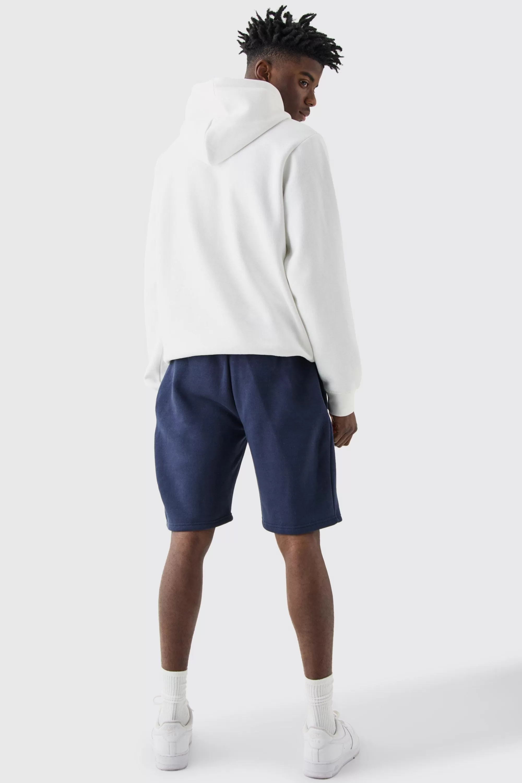 boohooMAN Loose Fit Jersey Short | UK