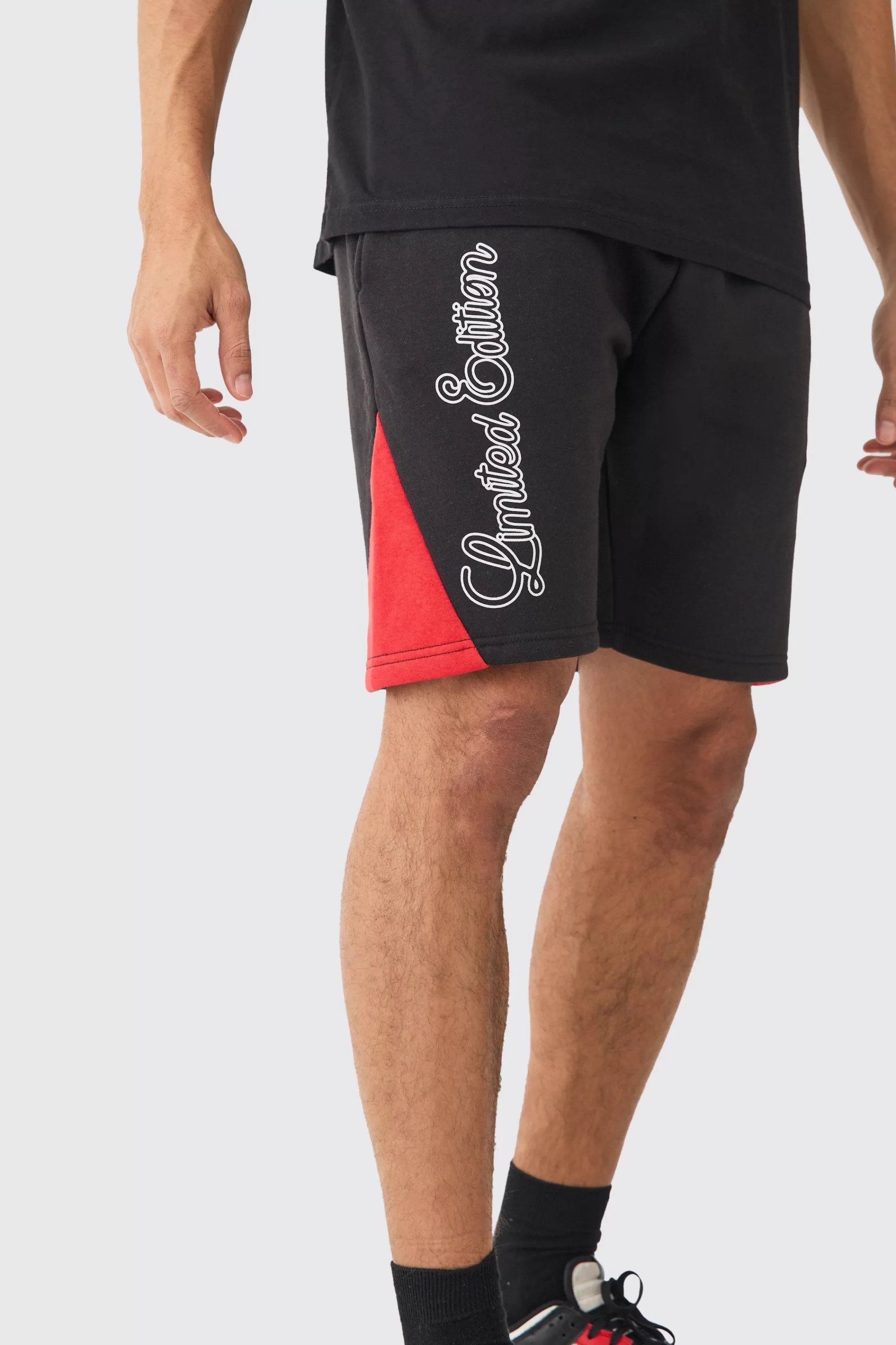 boohooMAN Loose Fit Limited Edition Gusset Short | UK