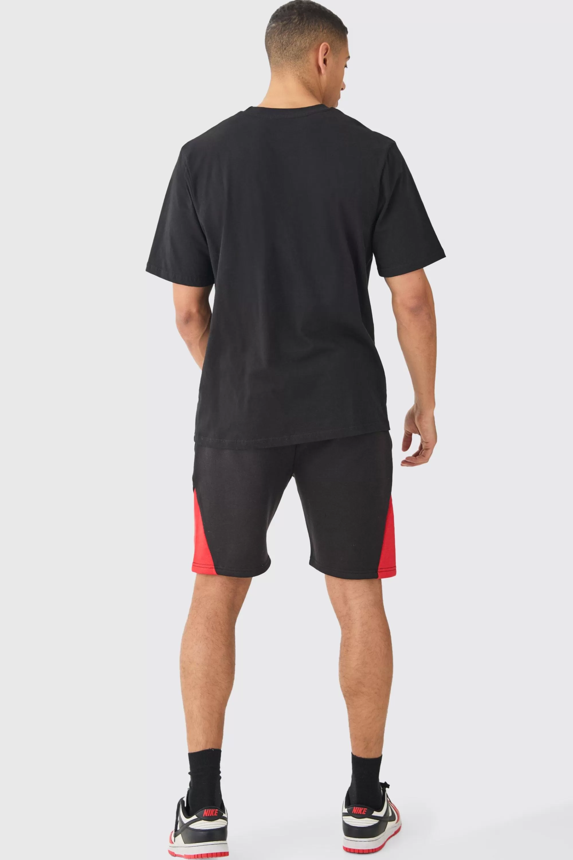 boohooMAN Loose Fit Limited Edition Gusset Short | UK