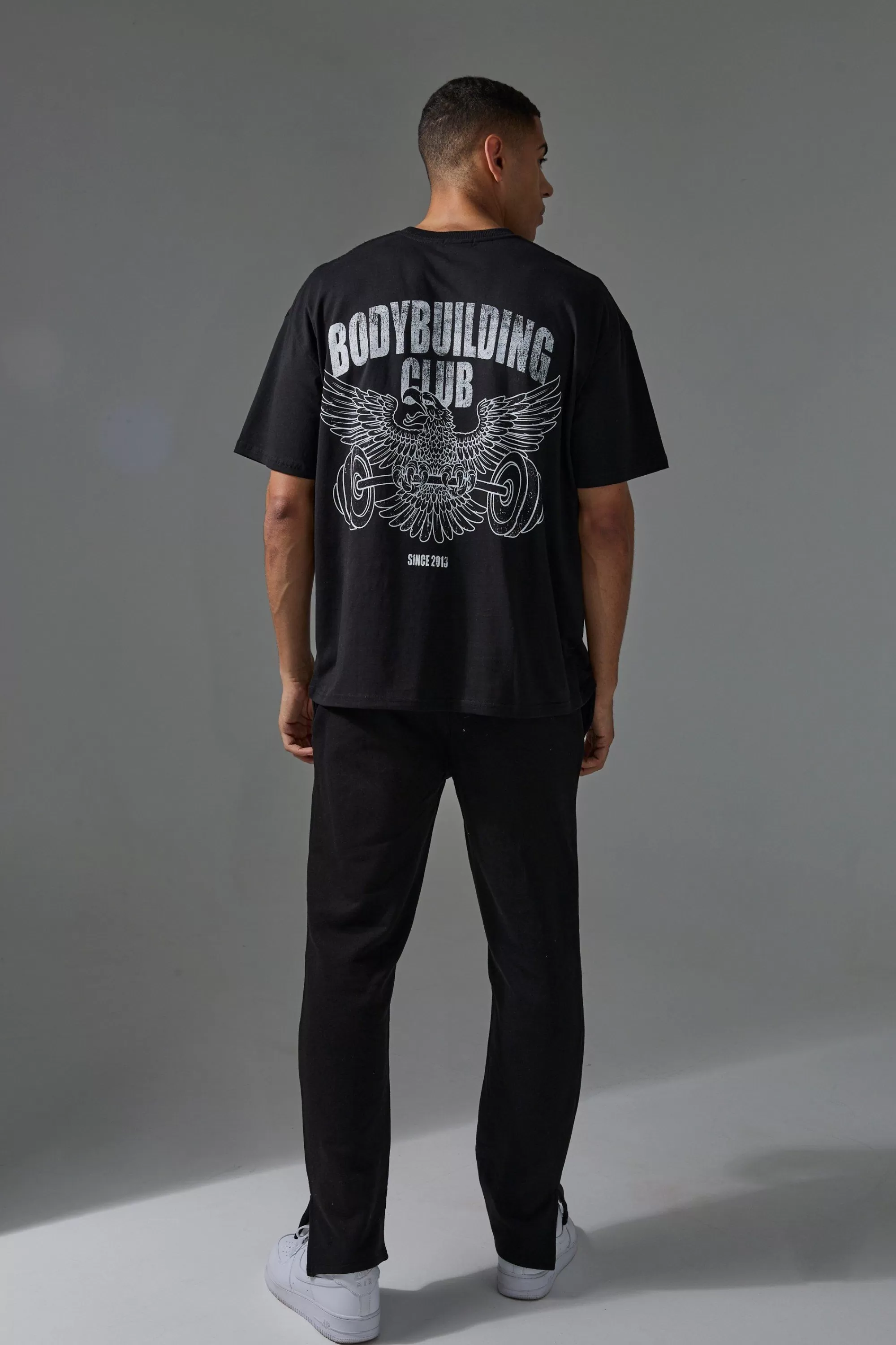 boohooMAN Man Active Athletic Division Regular Fit Jogger | UK