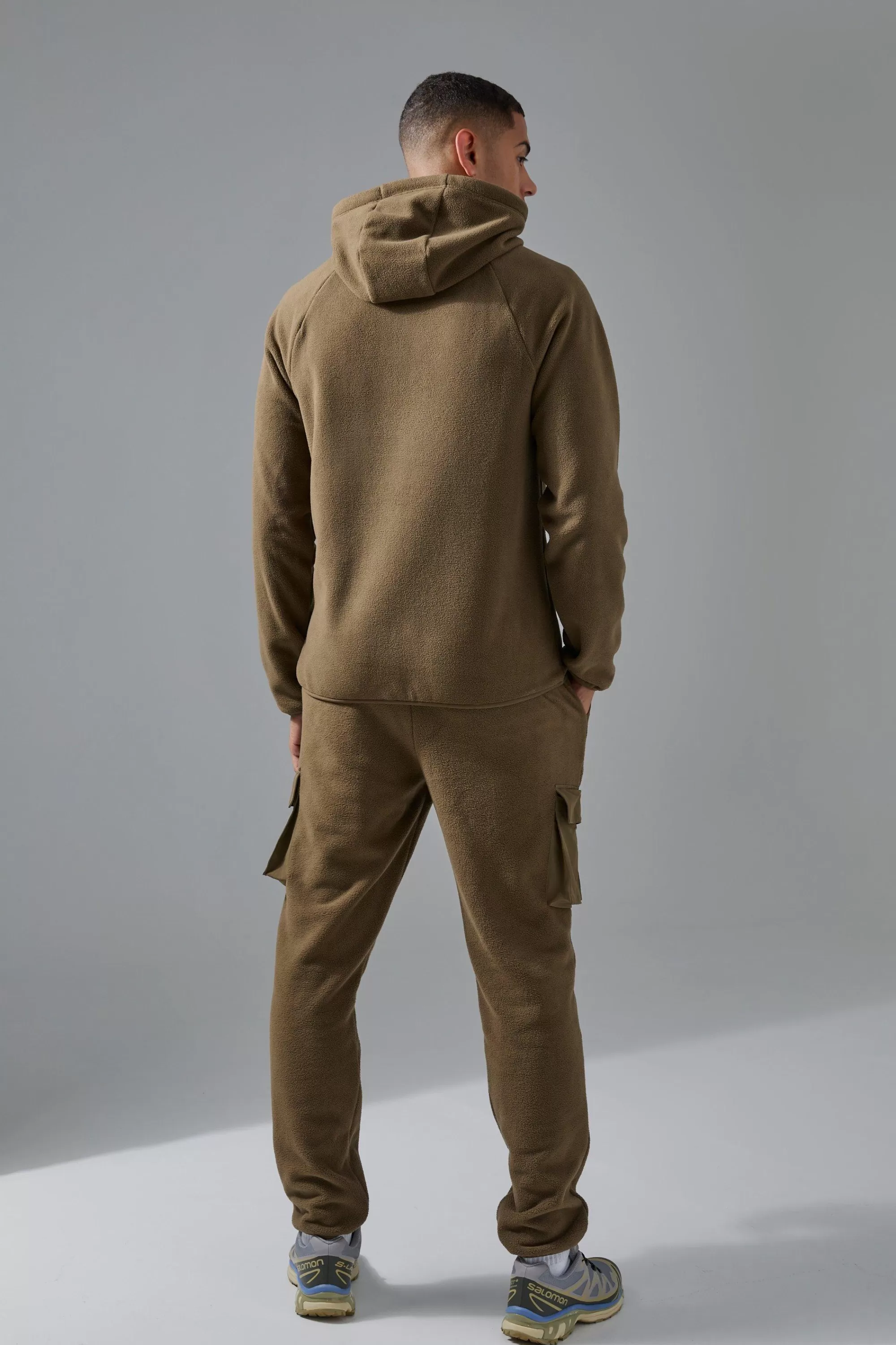 boohooMAN Man Active Fleece Hoodie | UK