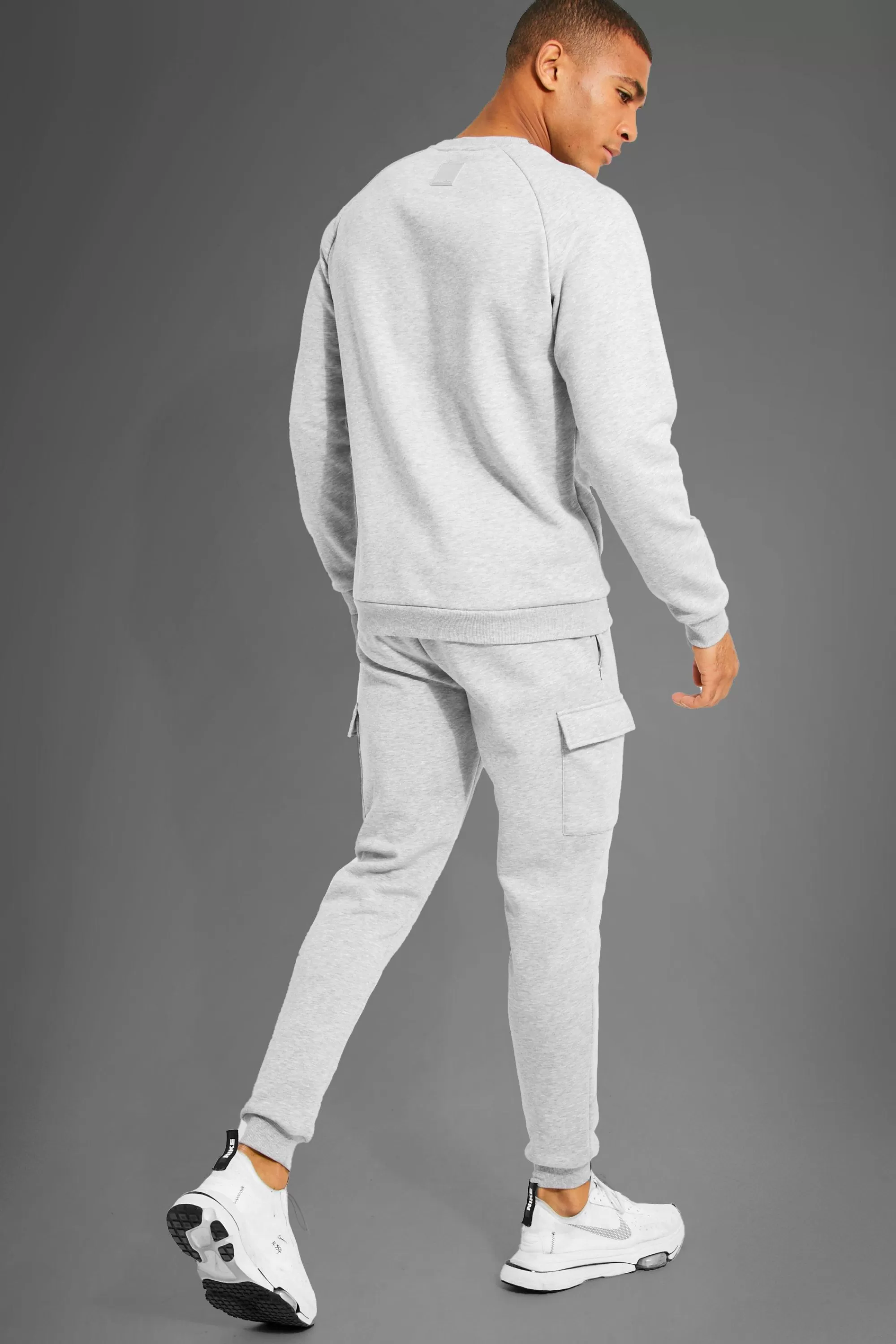 boohooMAN Man Active Gym Cargo Jogger | UK