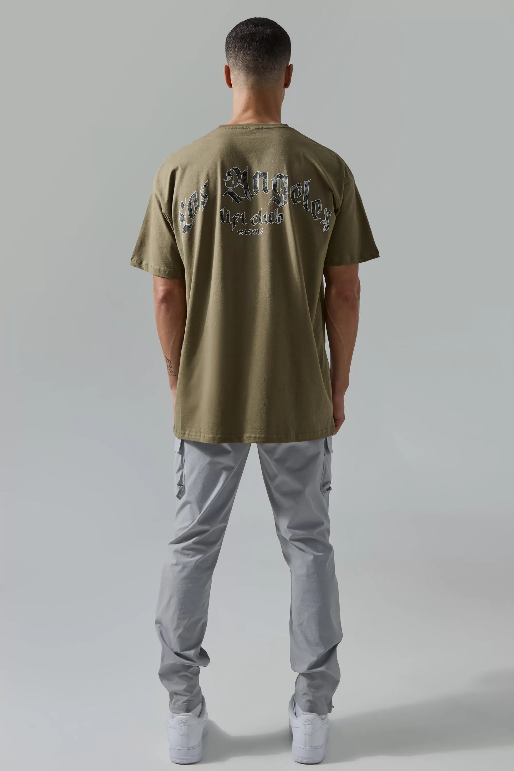 boohooMAN Man Active Gym Technical Cargo Jogger | UK