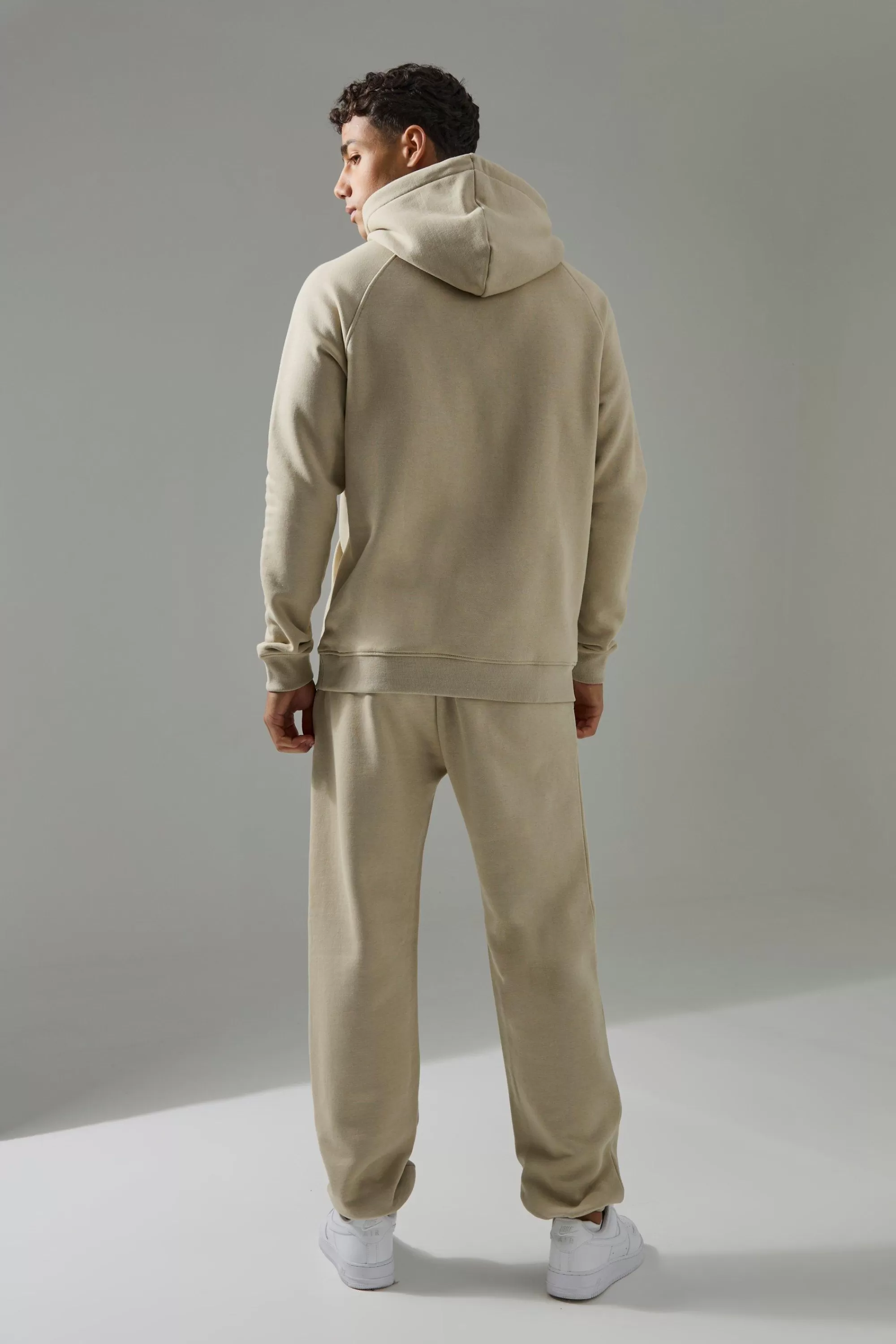 boohooMAN Man Active Hoodie & Jogger Tracksuit | UK