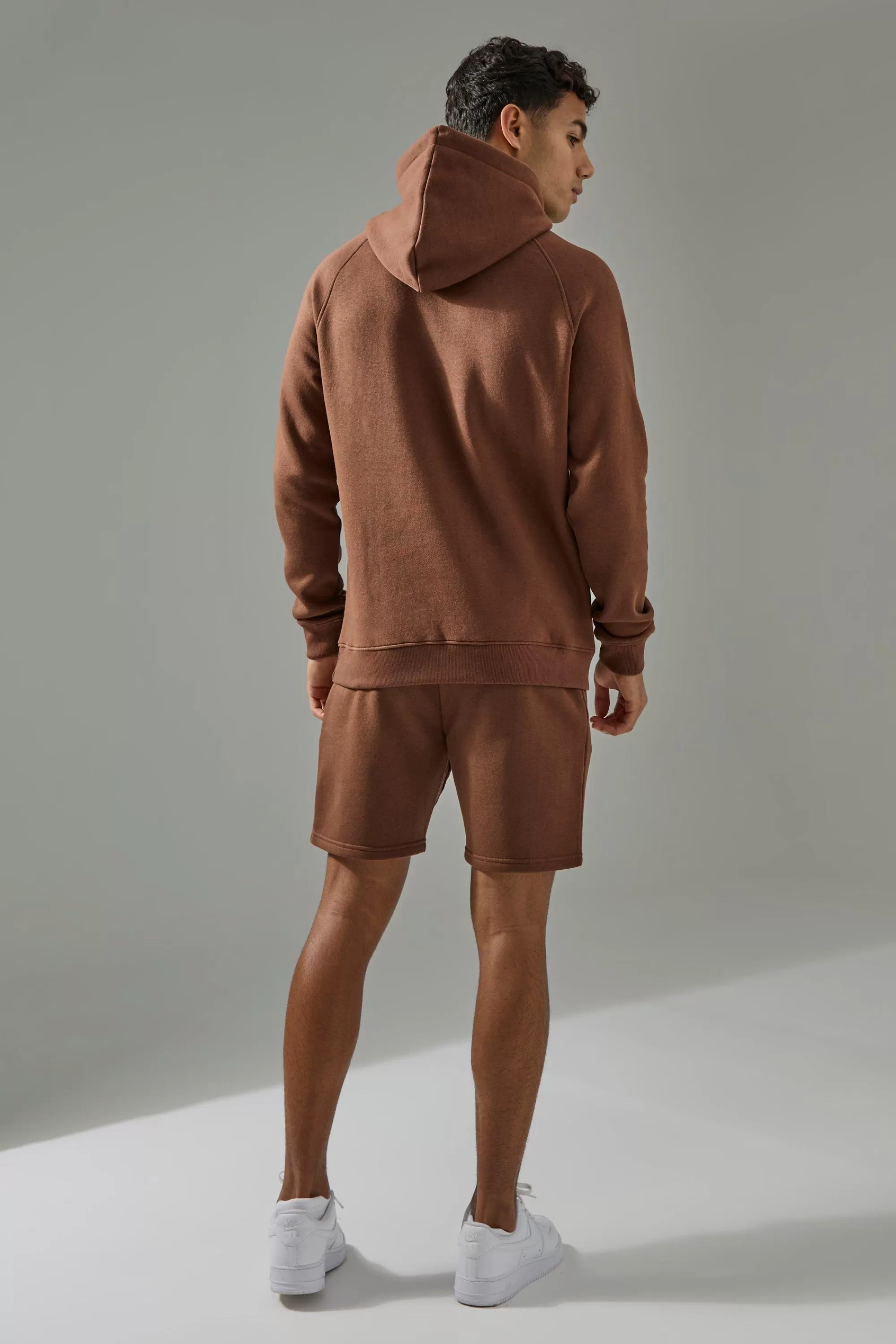 boohooMAN Man Active Hoodie & Short Tracksuit | UK