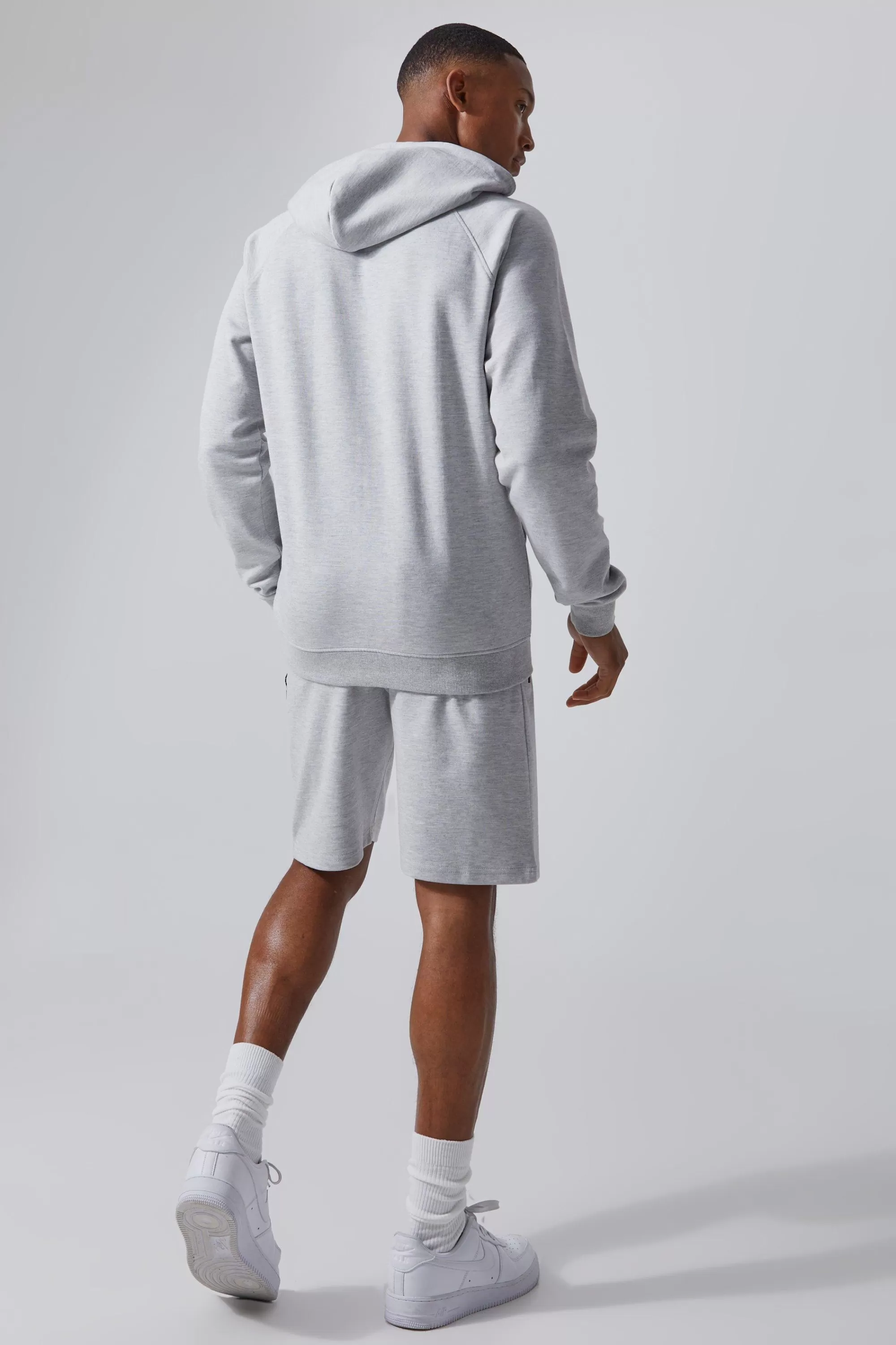 boohooMAN Man Active Regular Fit 5inch Fleece Shorts | UK