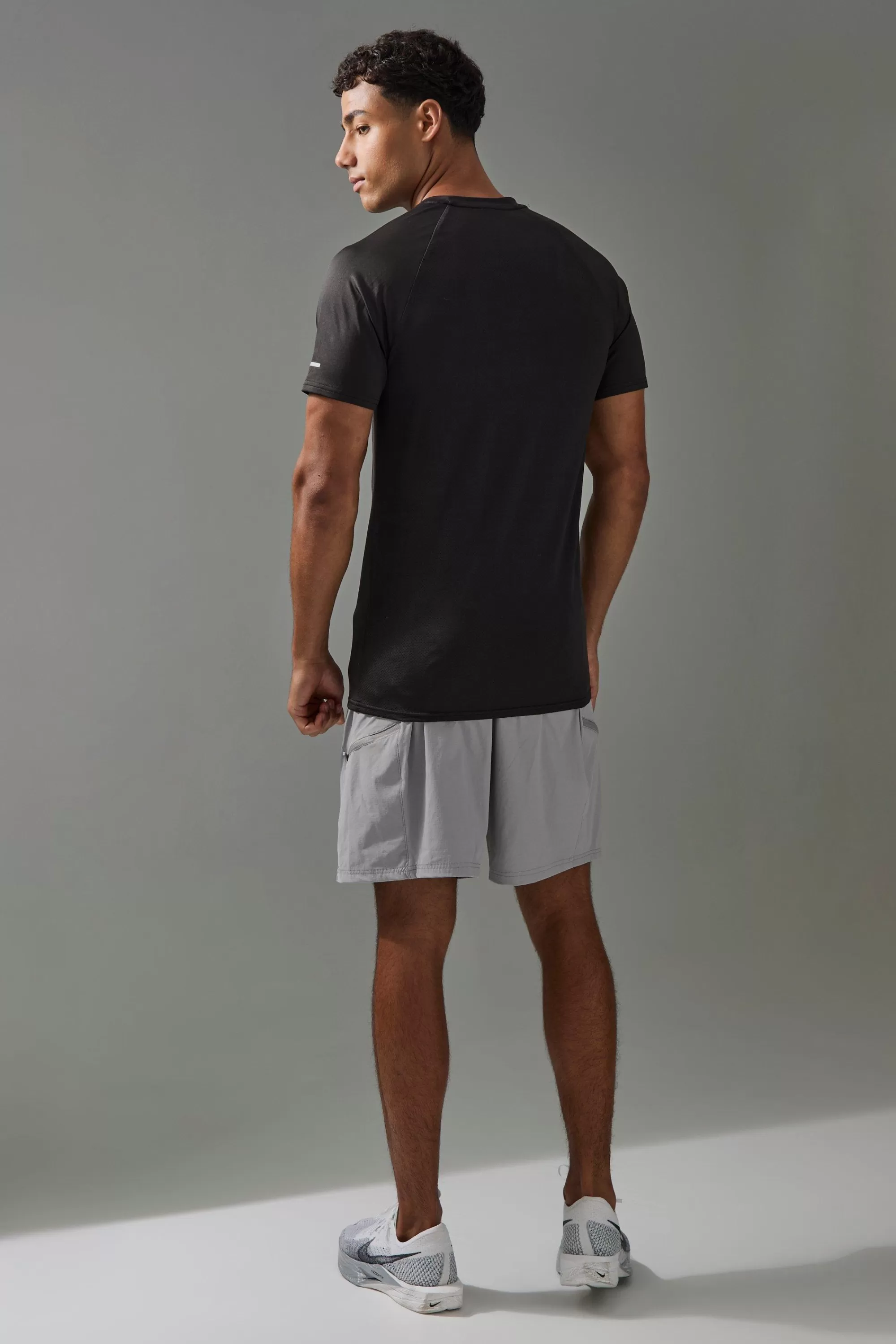 boohooMAN Man Active Ripstop 7inch Cargo Short | UK