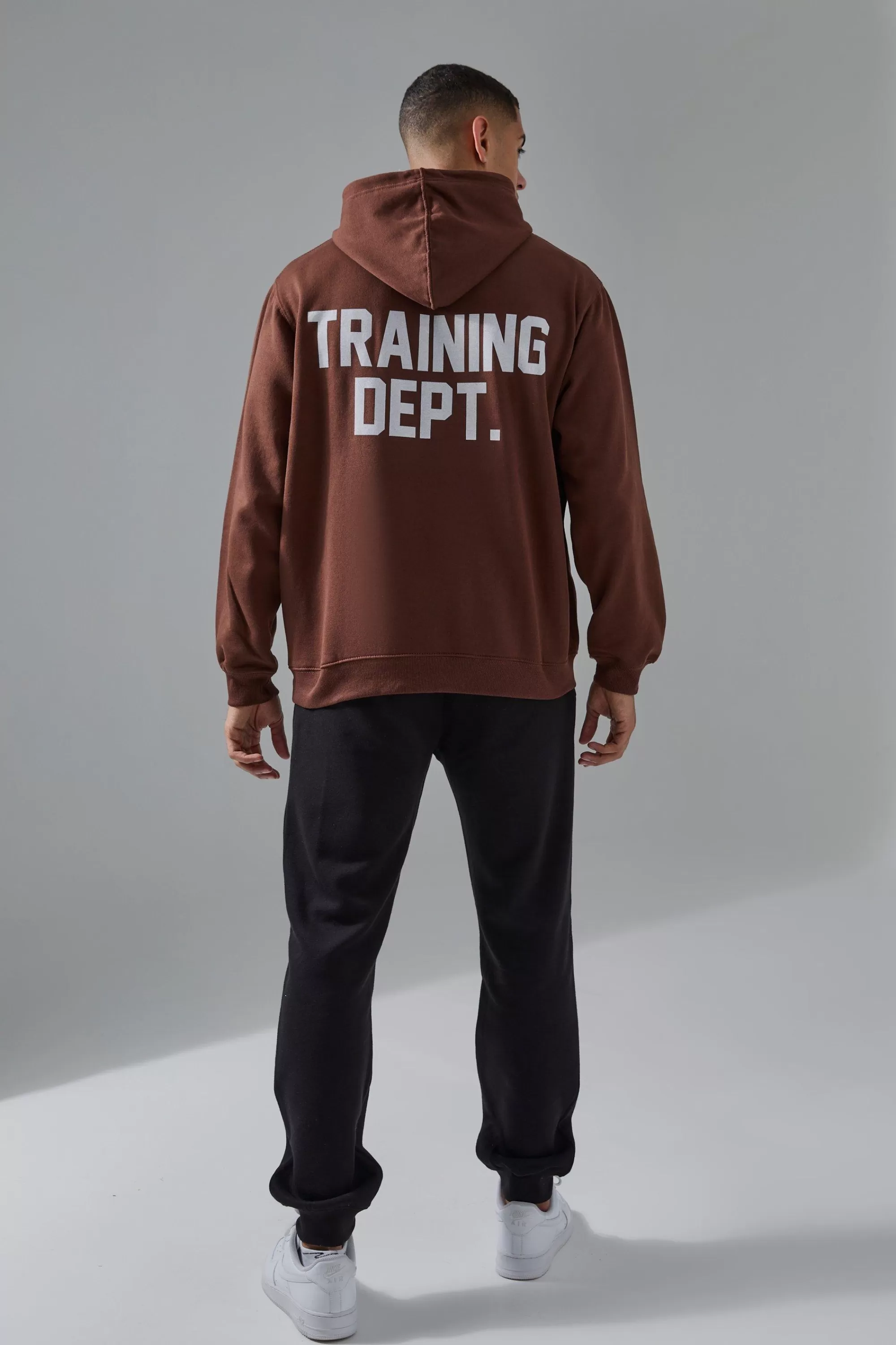 boohooMAN Man Active Training Dept Oversized Hoodie | UK