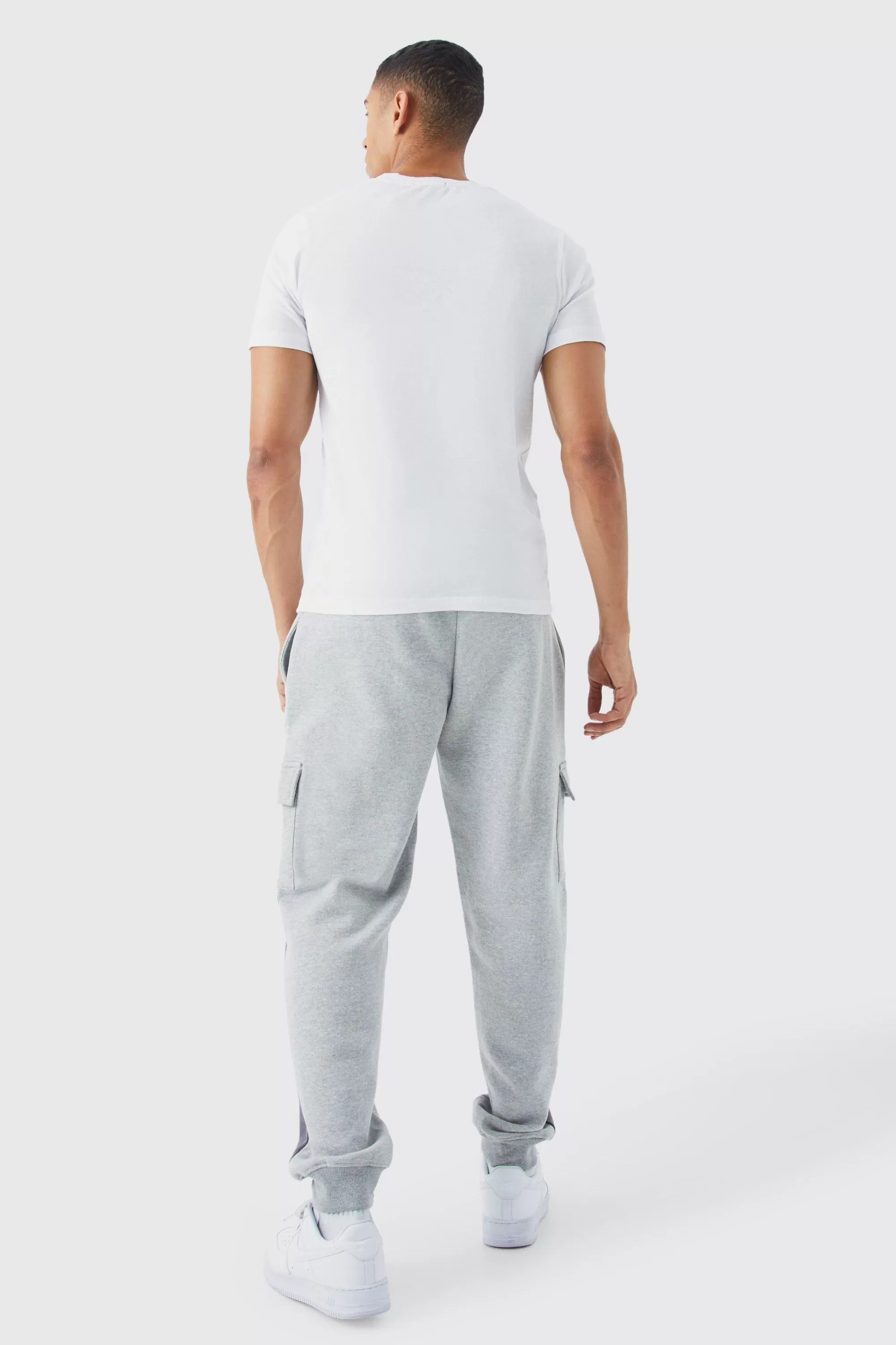 boohooMAN Man Cargo Pocket Jogger | UK