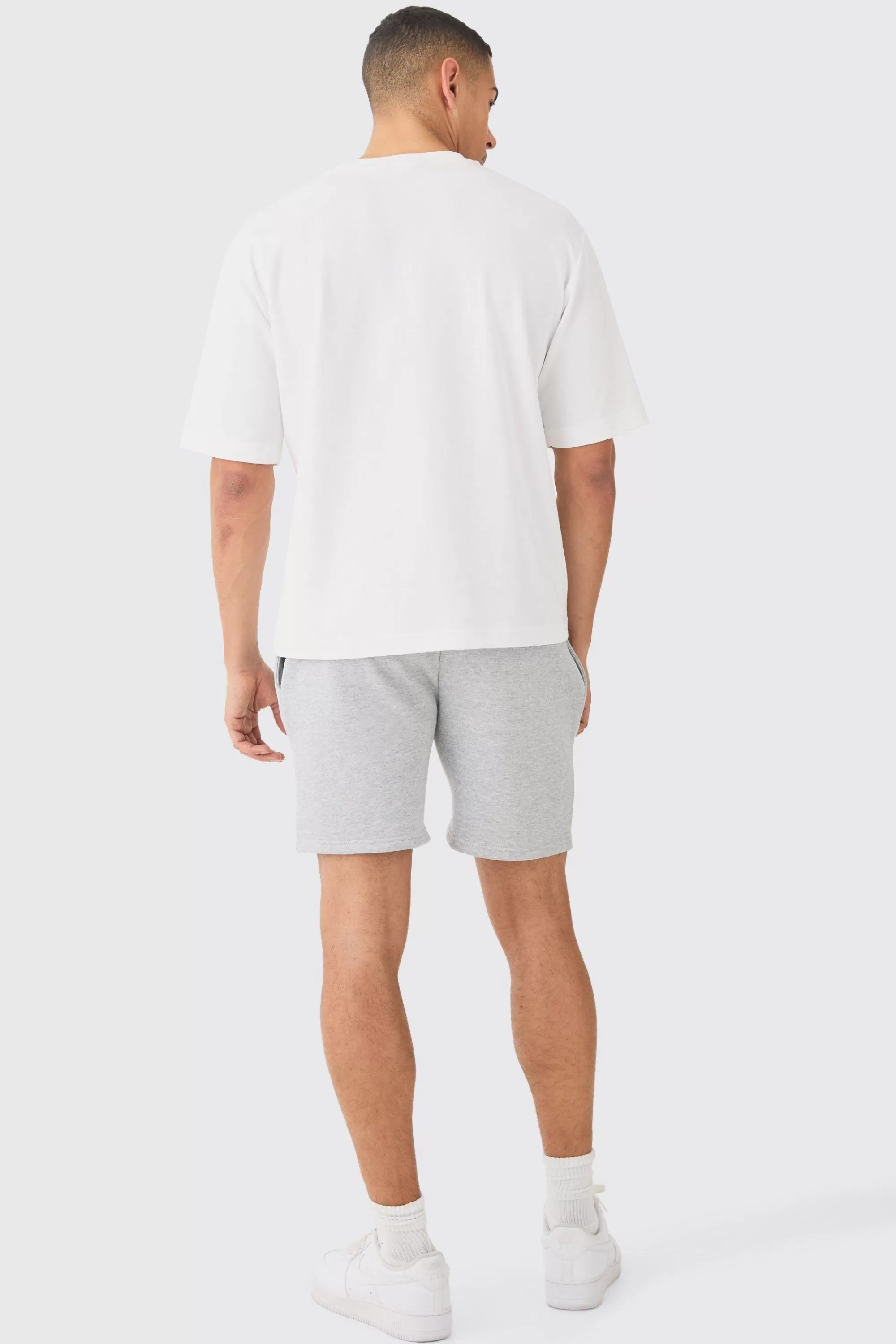 boohooMAN Man Dash Slim Fit Short Length Short | UK