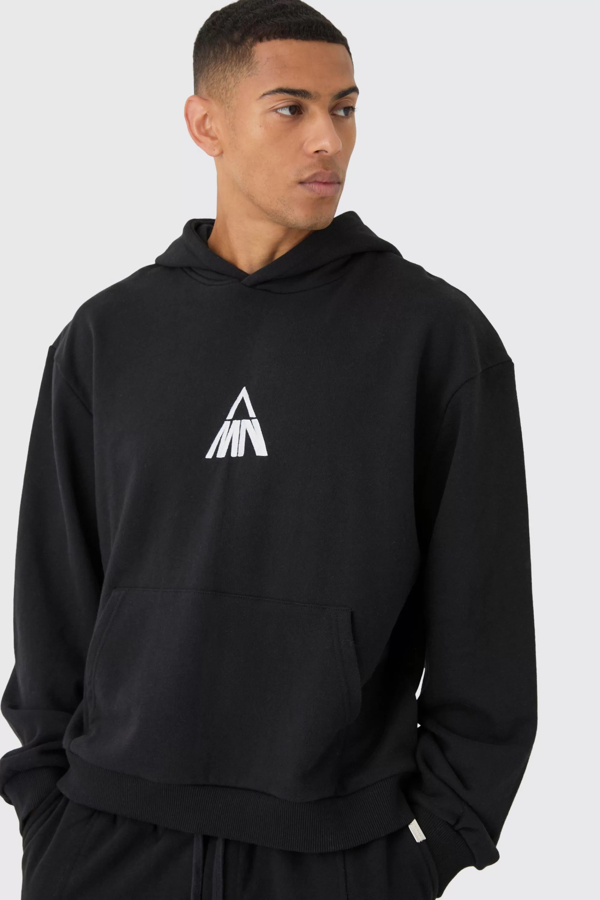 boohooMAN Man Oversized Boxy Heavyweight Hoodie | UK