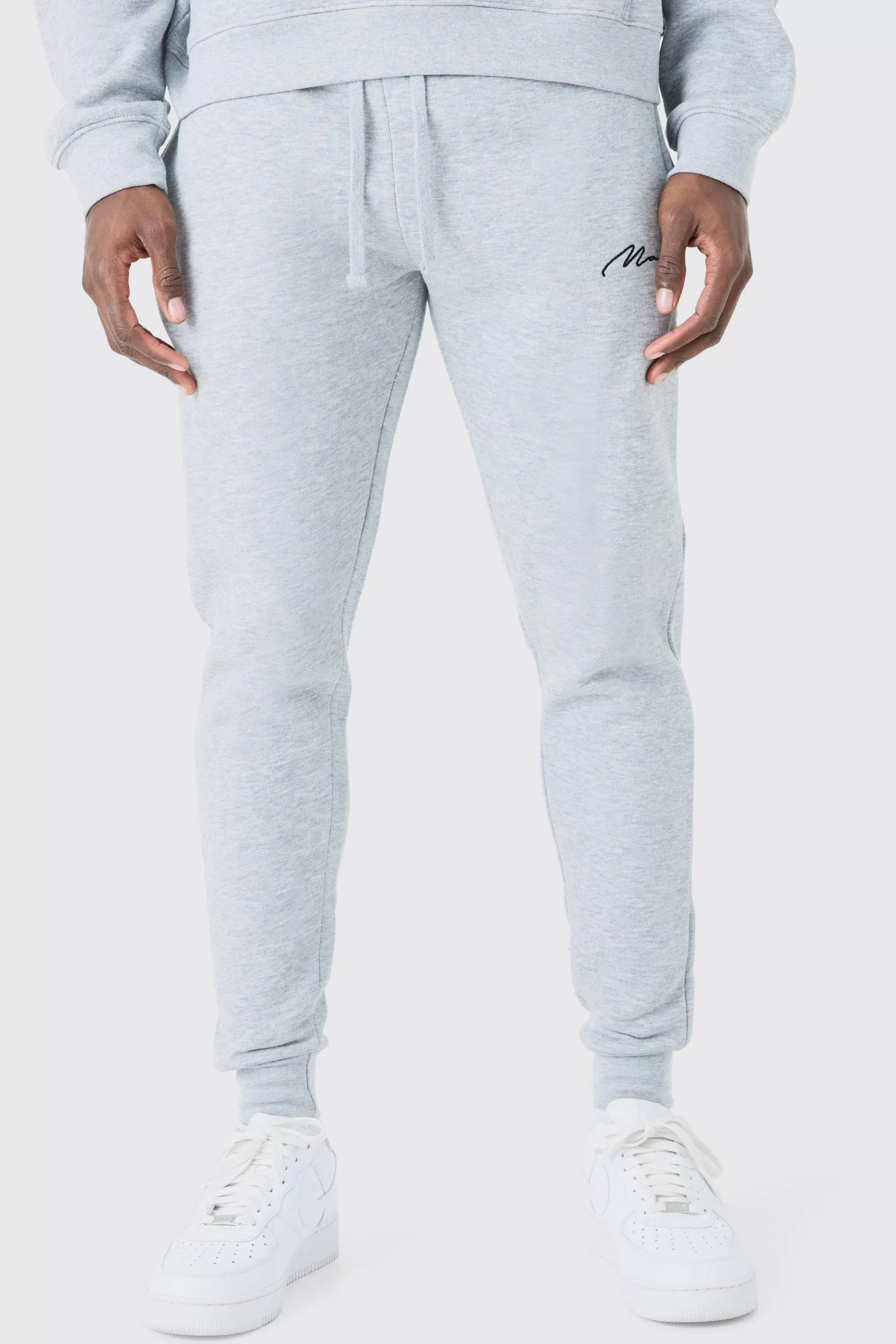 boohooMAN Man Signature Skinny Fit Jogger | UK