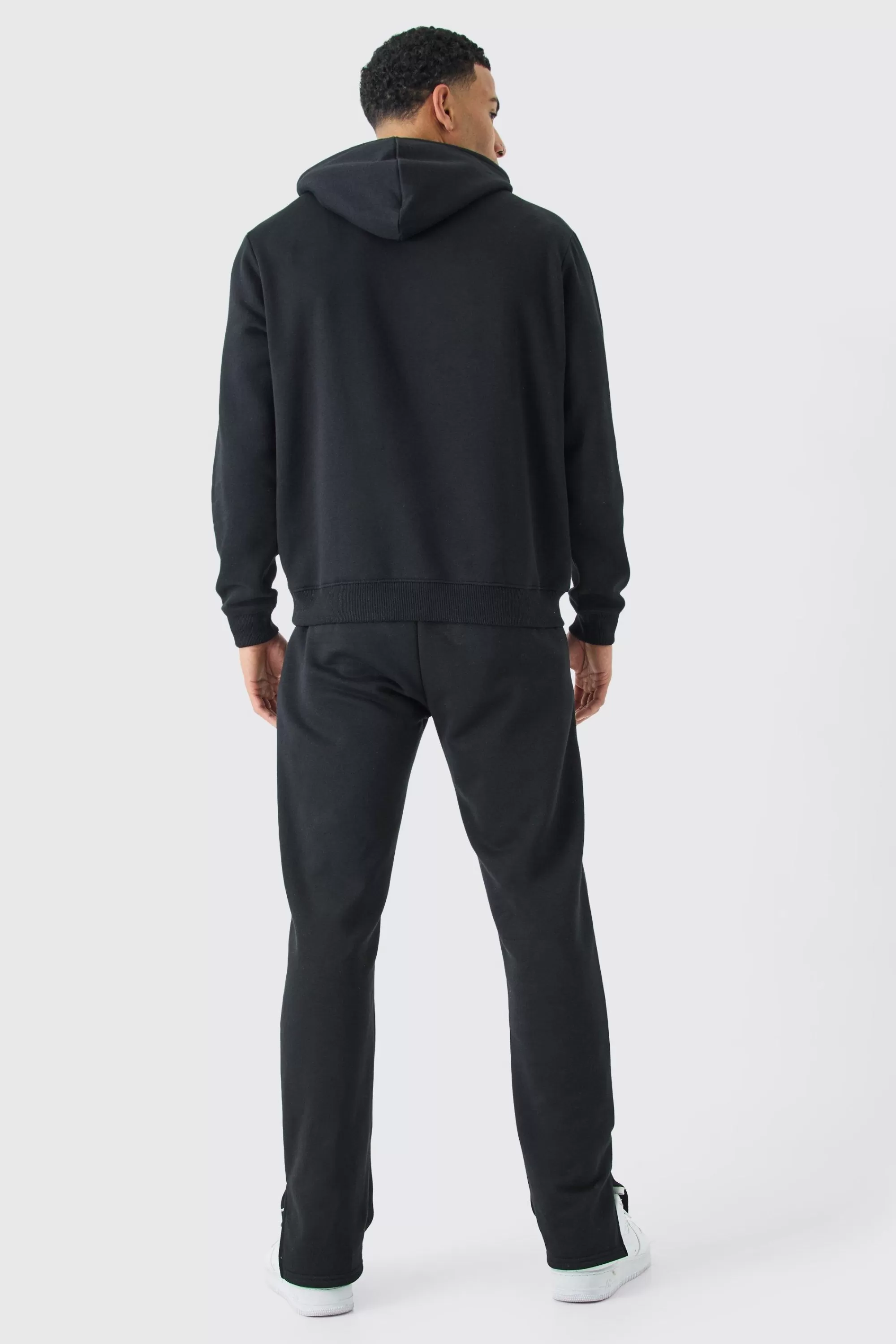 boohooMAN Man Split Hem Jogger | UK
