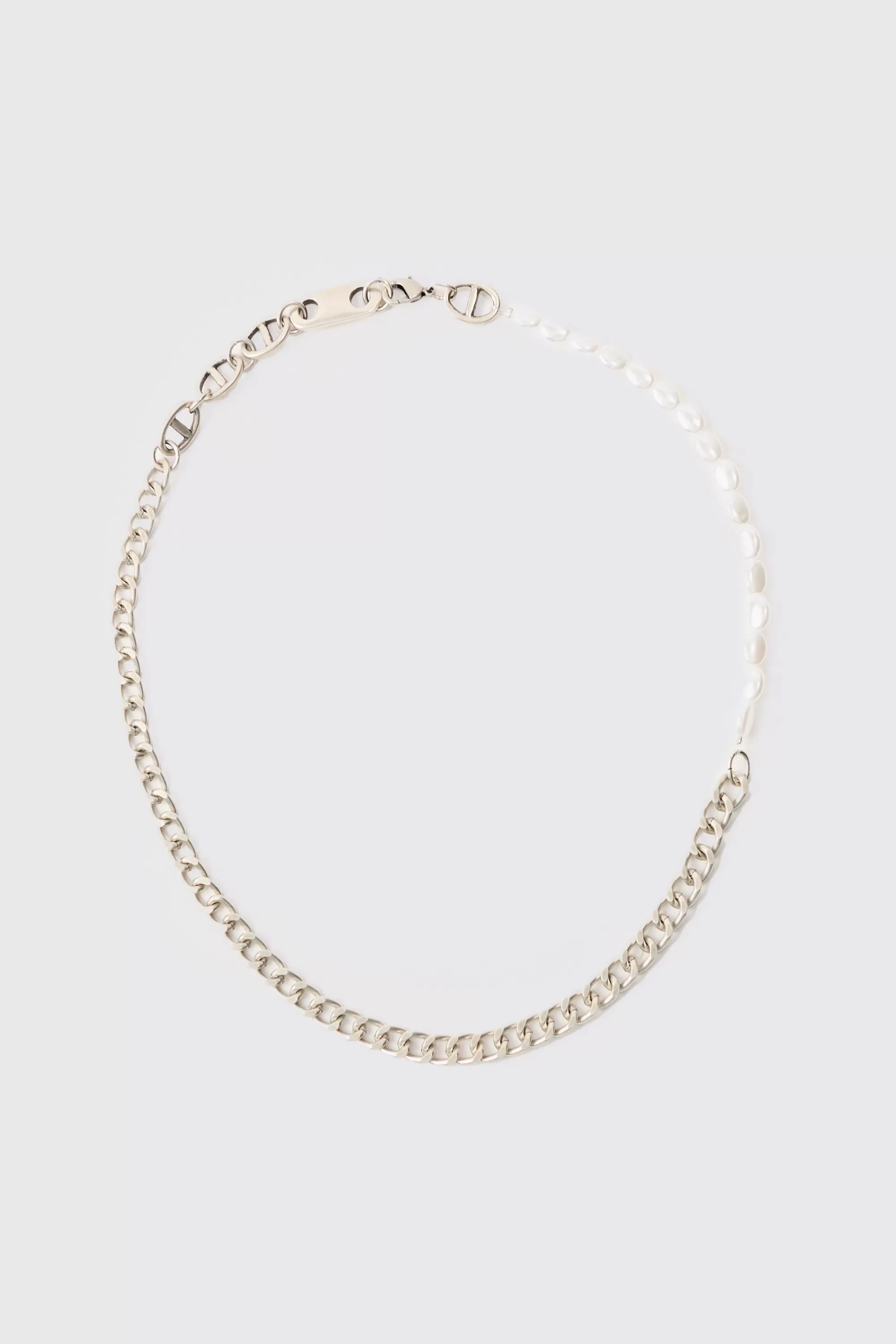 boohooMAN Mixed Pendant Necklace | UK