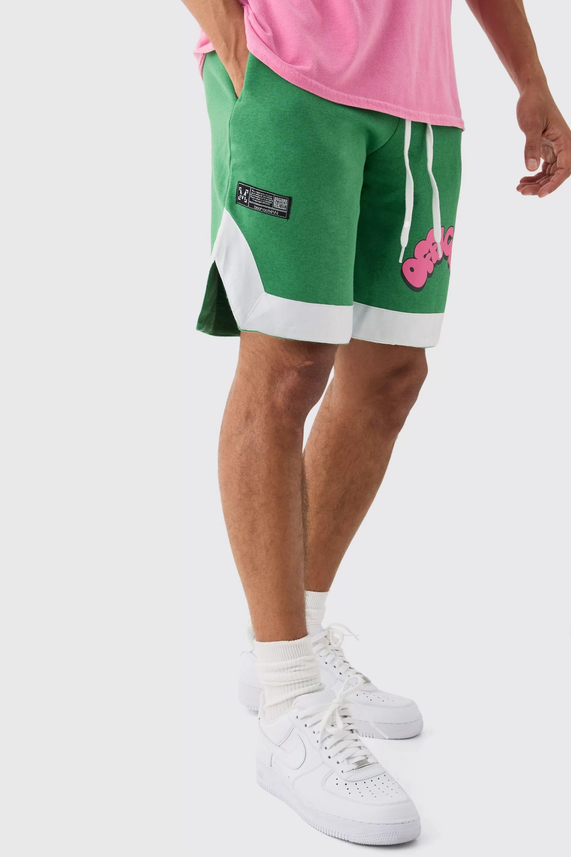 boohooMAN Official Basketball Shorts | UK