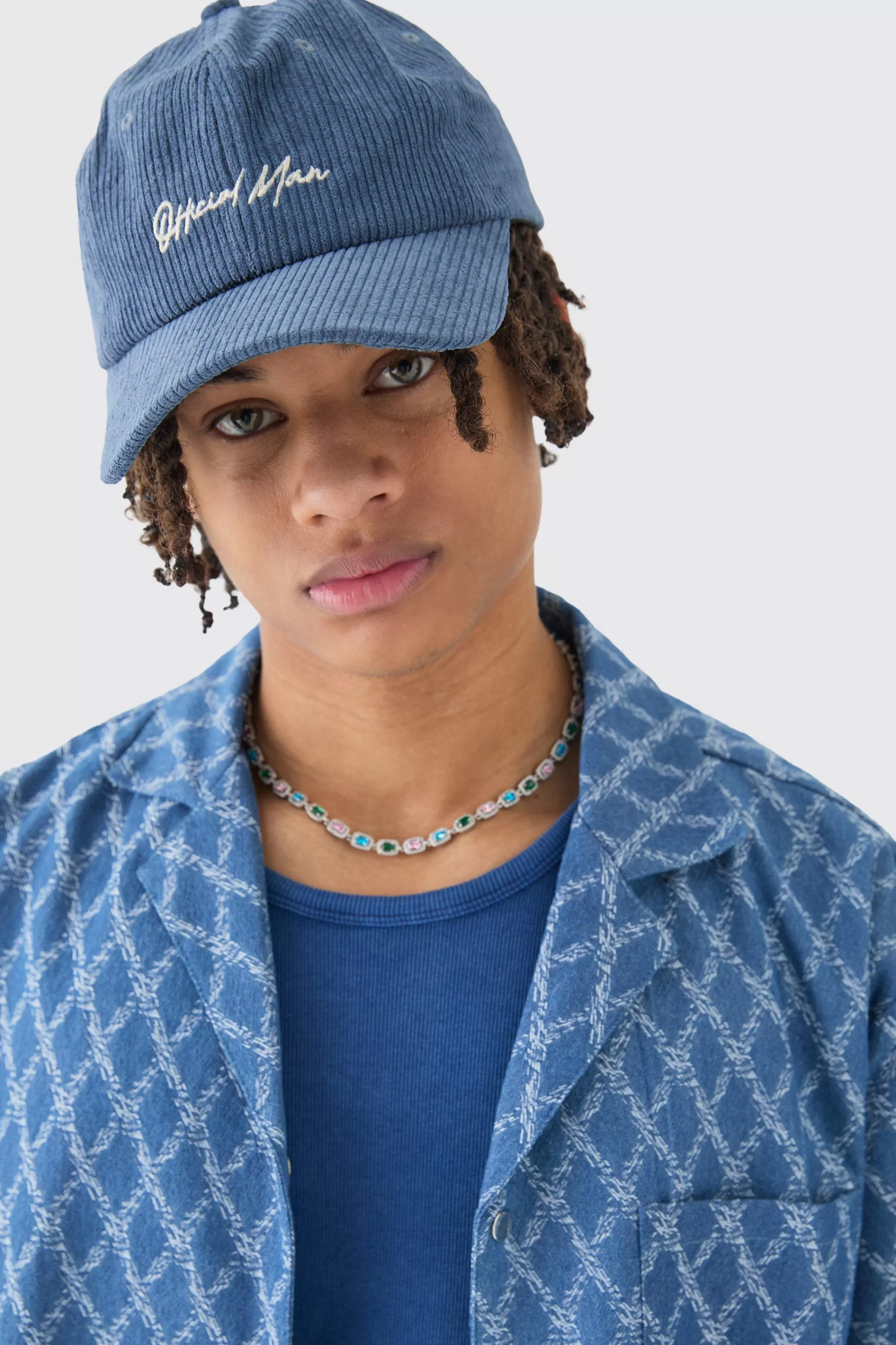 boohooMAN Official Man Corduroy Cap In | UK