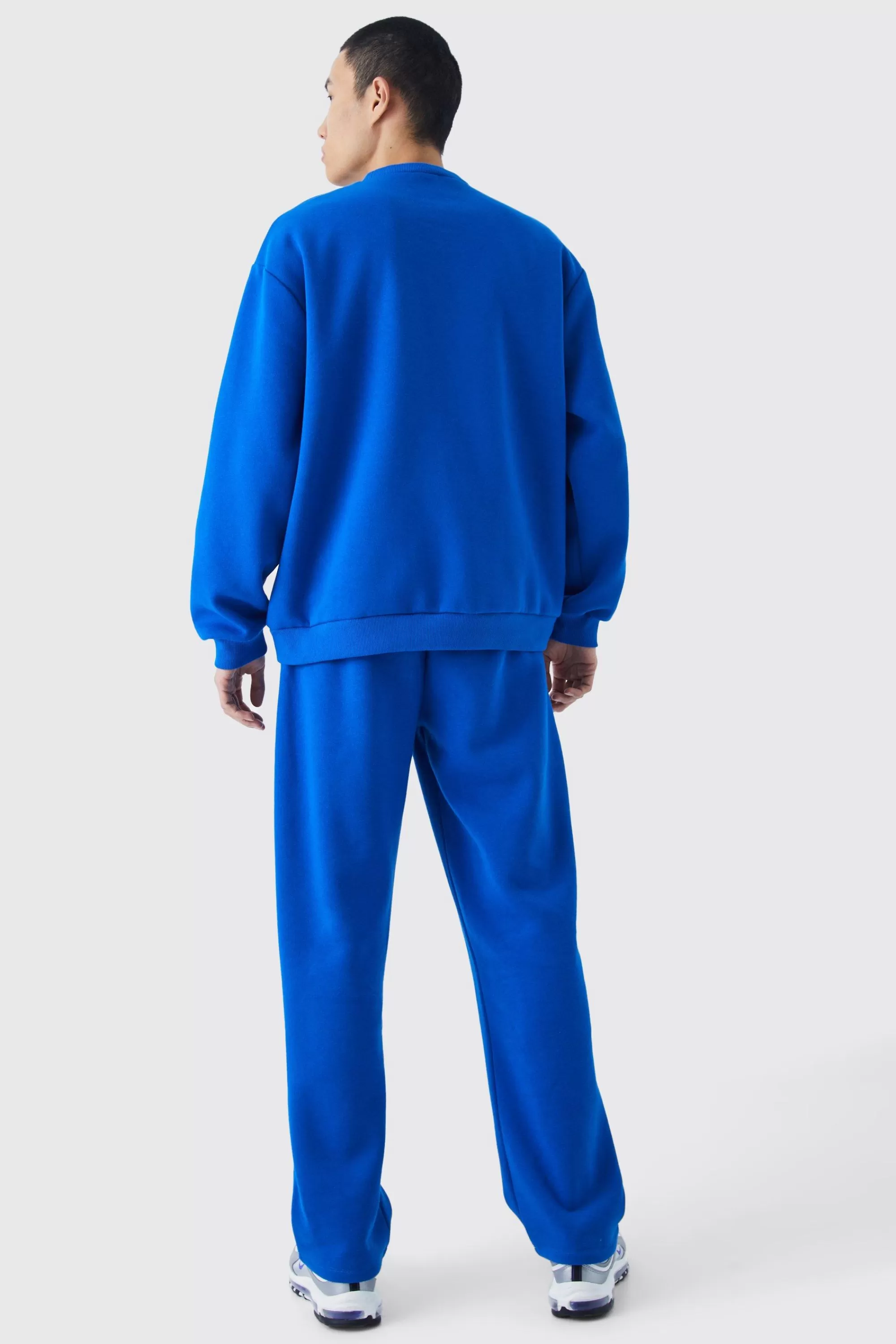 boohooMAN Official Oversized Sweat Tracksuit | UK